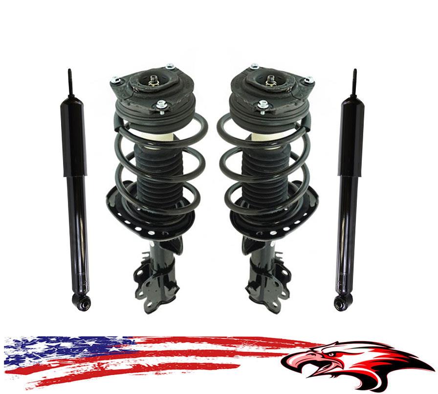 New Front Struts Rear Shocks For Nissan Sentra 1 8L 2013 LIFETIME