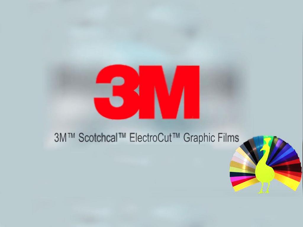 3M 7125 Scotchcal Indigo 27 Vinyl Film Sign Craft Hobby Decal Sheet Roll