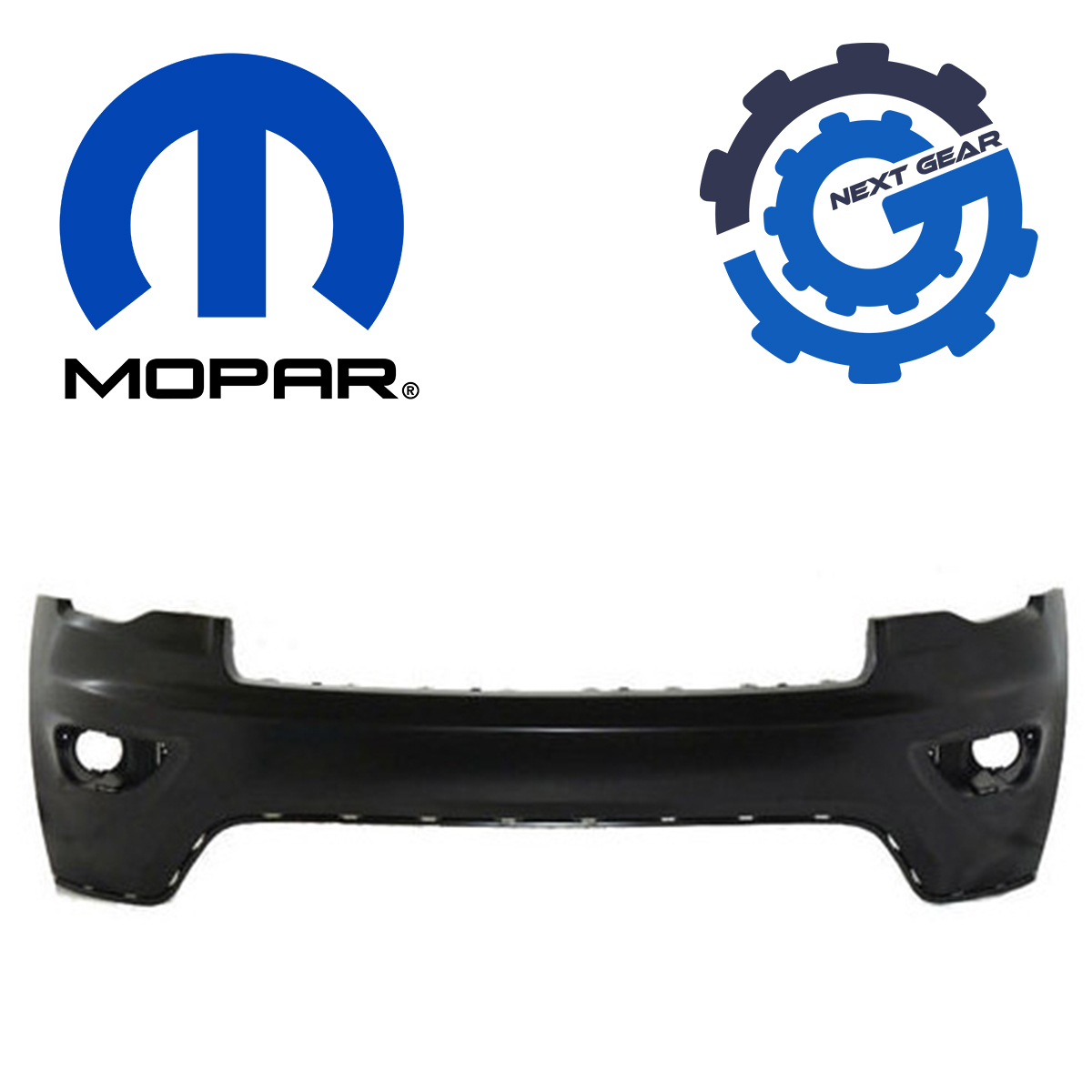 New OEM Mopar Bumper Cover Front For 2017 2021 Jeep Grand Cherokee 6EB