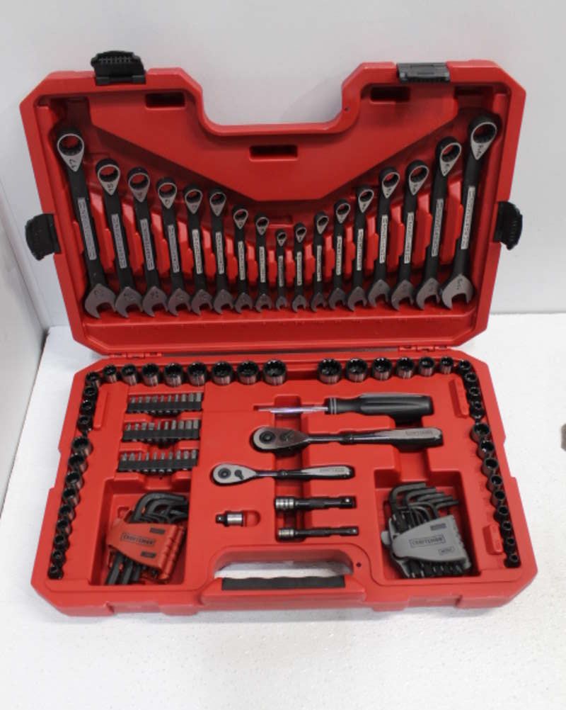 Craftsman 115pcuniversal Mechanics Tool Set 38215 Ebay