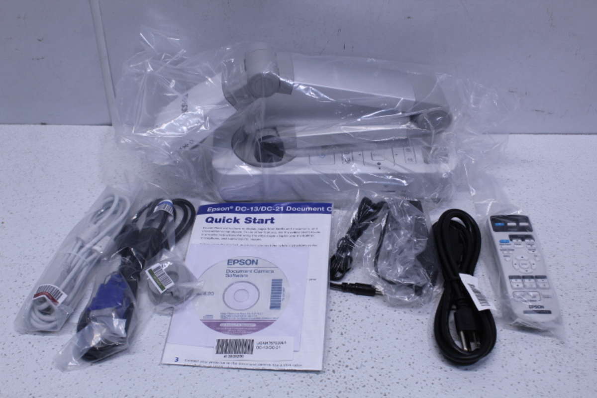 Epson V12H757020 Dc13 Document Camera Ship for sale online eBay