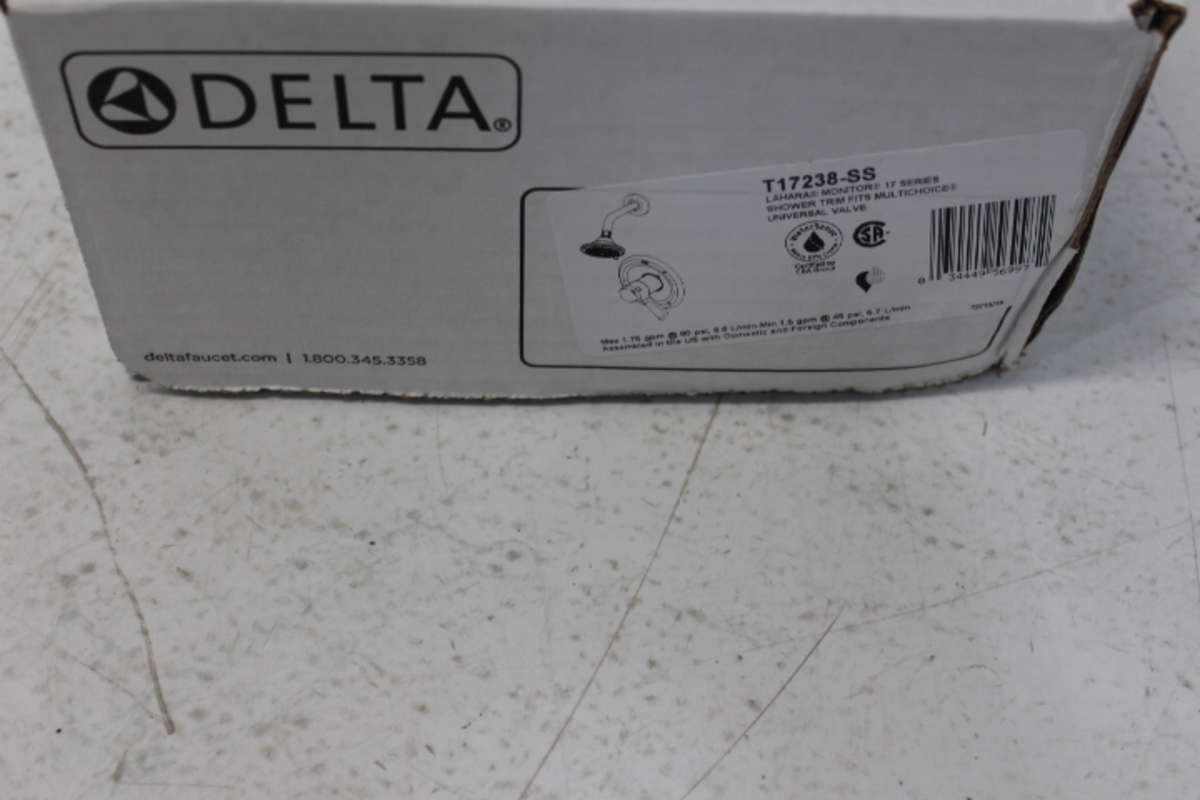 Delta T17238-SS Monitor 1700 Series Shower Trim Only Stainless Steel | eBay