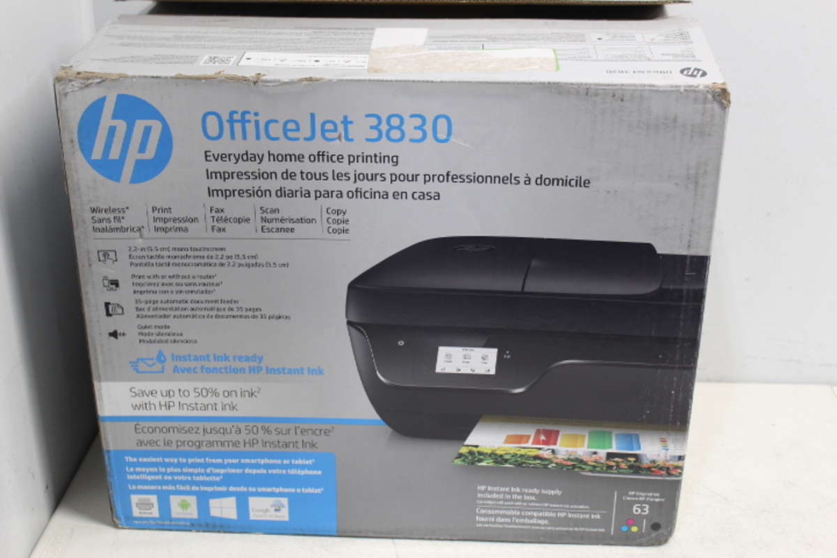 HP OfficeJet 3830 All-in-One Inkjet Printer | eBay