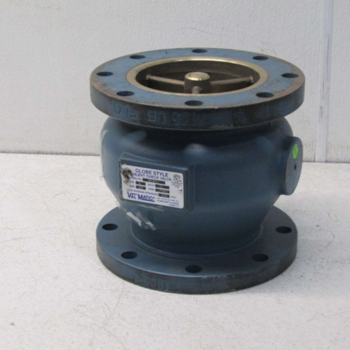 ValMatic 1806A,.1 Silent Check Valve, Globe Style, 6 inch eBay