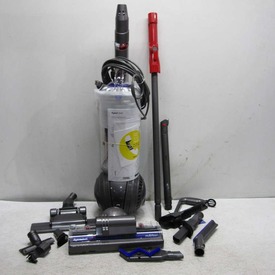 Nwob Dyson Ball Multi Floor Pro Canister Vacuum Cleaner Red Hepa