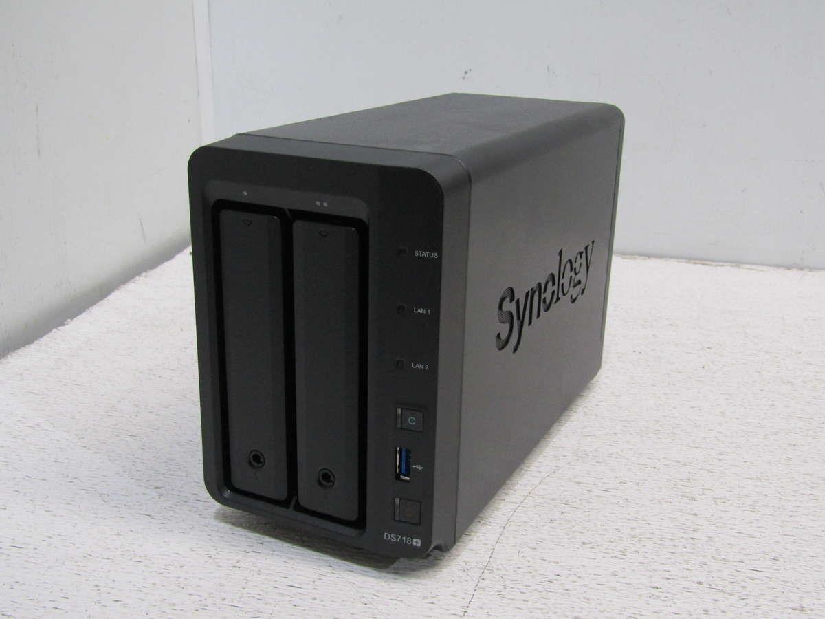 Details About Synology Diskstation Ds718 Sannas 2 Bay Storage System Black