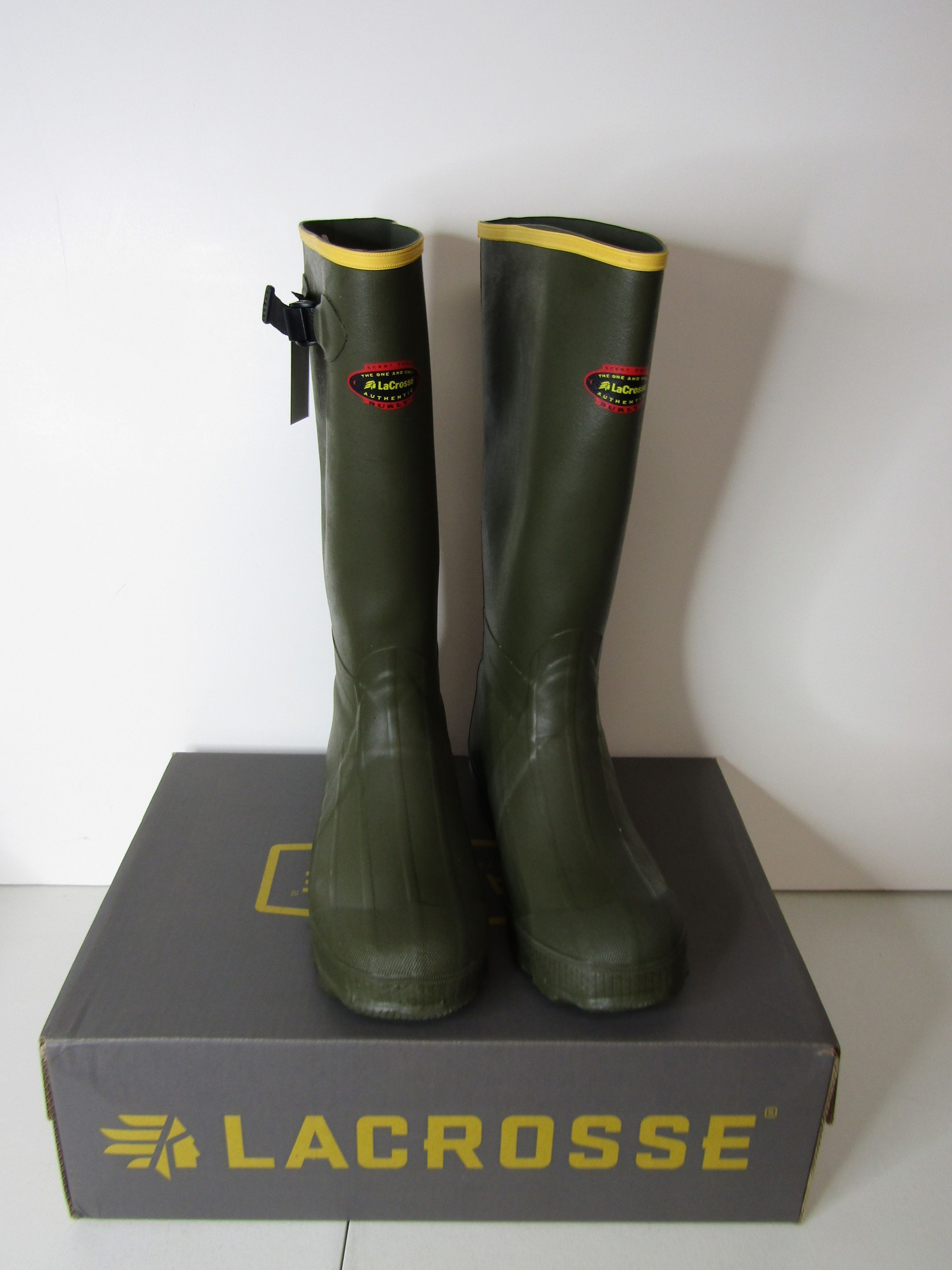 LaCrosse Men's Size 11 Green Foam Burly Classic 18in. Rubber Boots