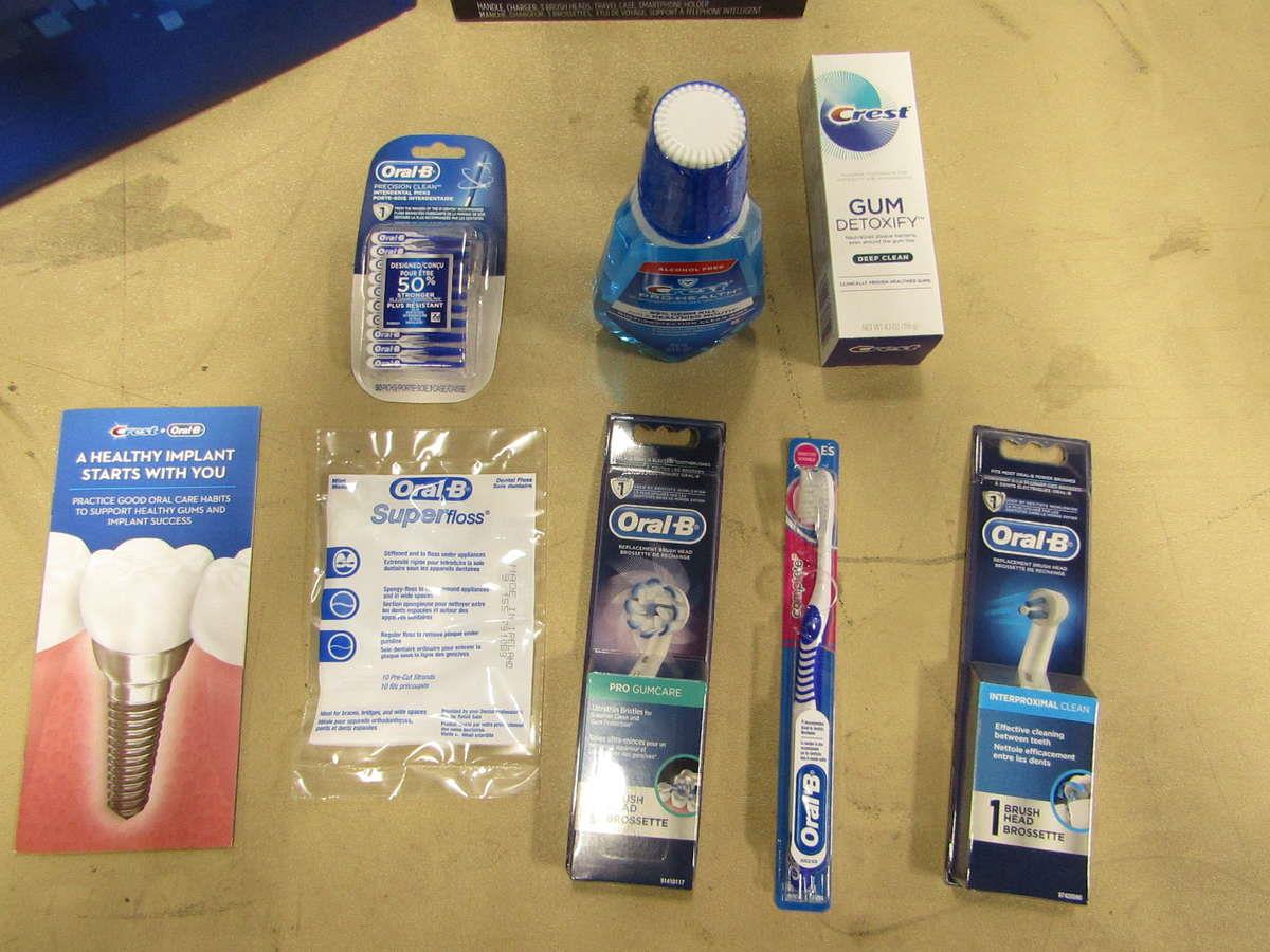 oral b electric toothbrush starter kit