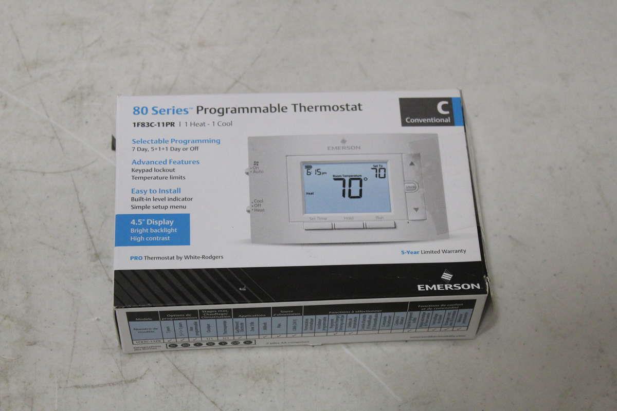 Emerson 1f83c 11pr 80 Series Programmable Thermostat Ebay 3146