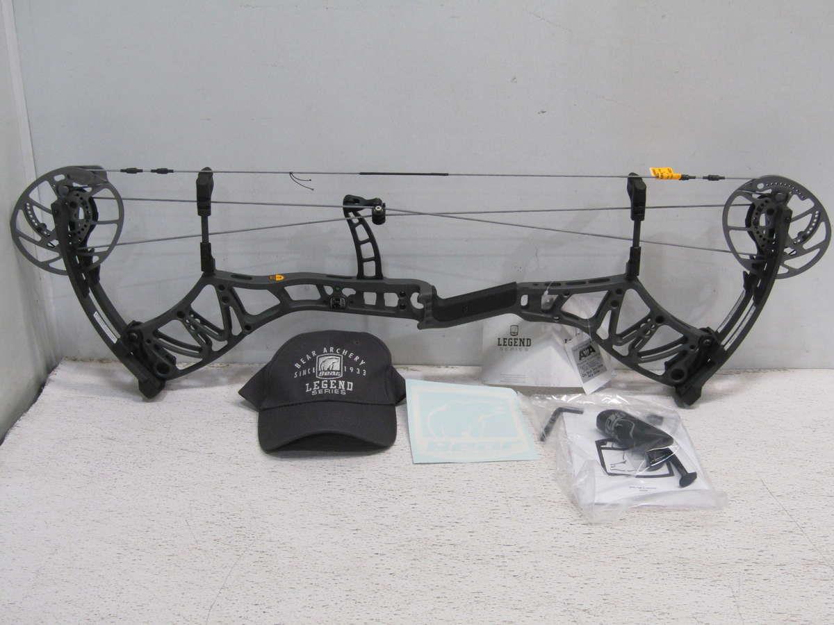 Bear Archery Legend Series Status EKO RH 5570 Compound Bow Iron eBay