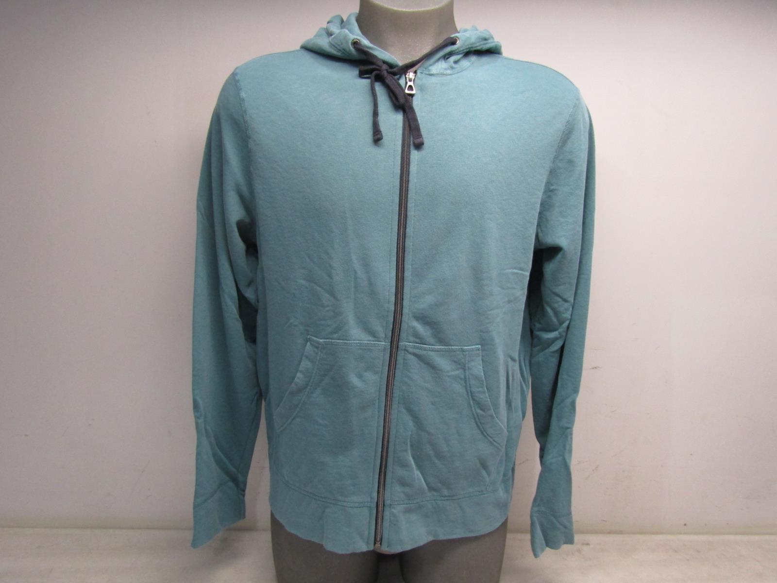 James Perse Men/'s Vintage Fleece Hoodie in Heather Grey
