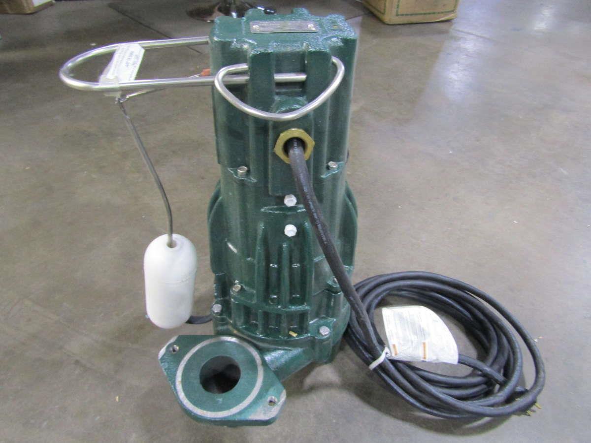 Zoeller WasteMate M292 1/2 HP 2" Auto Submersible Sewage Pump Vertical