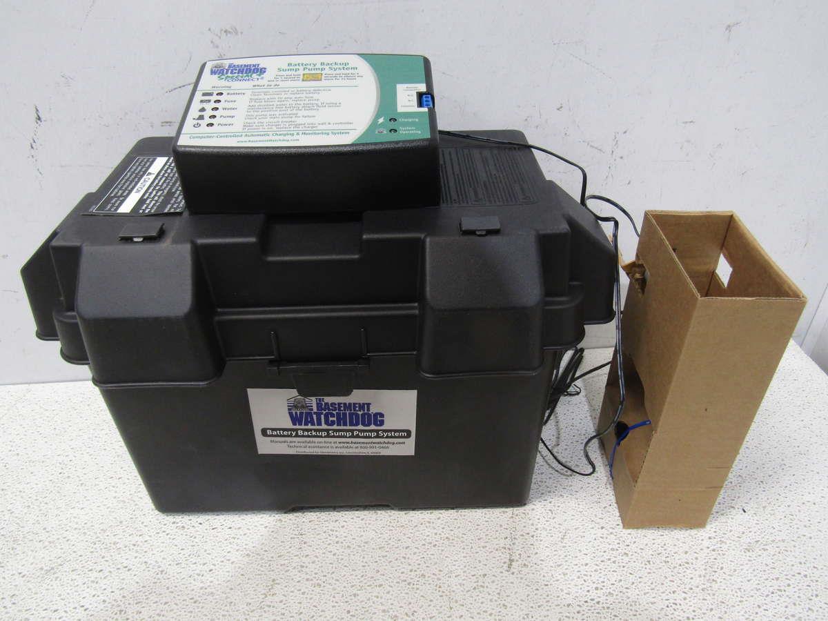 Basement Watchdog Battery Backup Sump Pump System BWSP eBay
