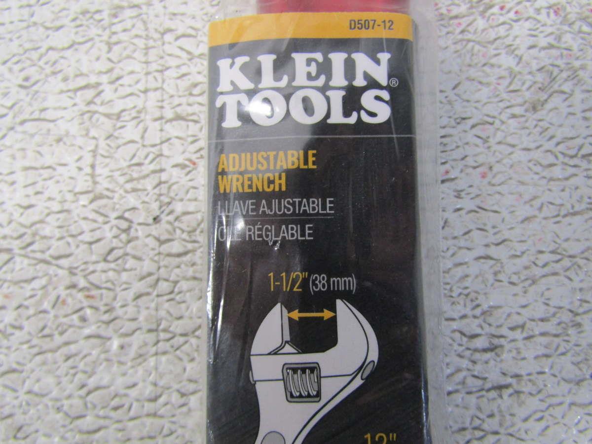 Klein Tools 12"Length Adjustable Wrench D50712 eBay