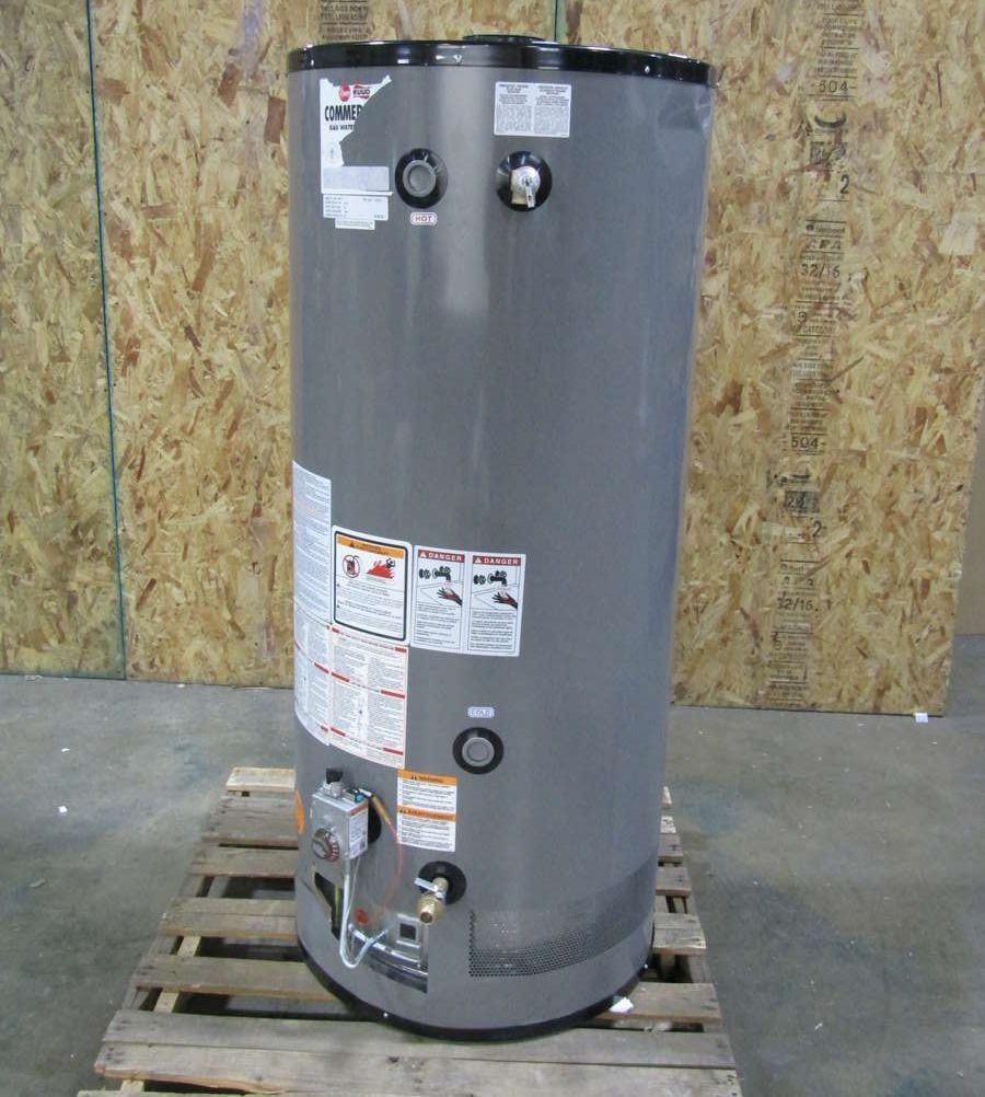 Rheem 75 Gal 75,100 BTU Nat. Gas Commercial Water Heater G7575N3 eBay