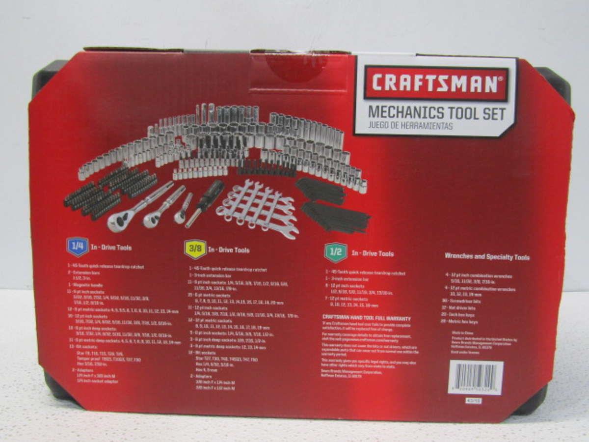 Craftsman 320 Piece Mechanic Tool Set 99030 | eBay