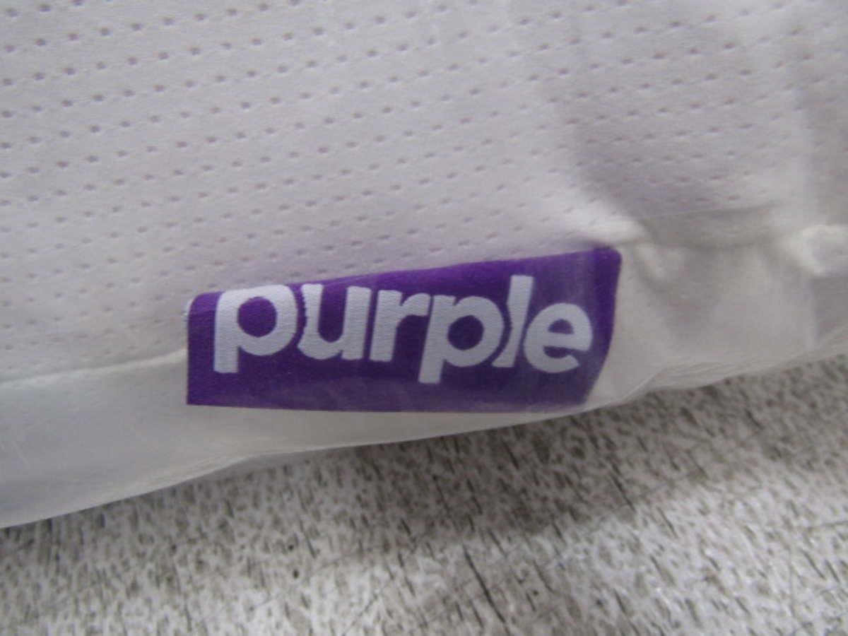 purple harmony pillow size