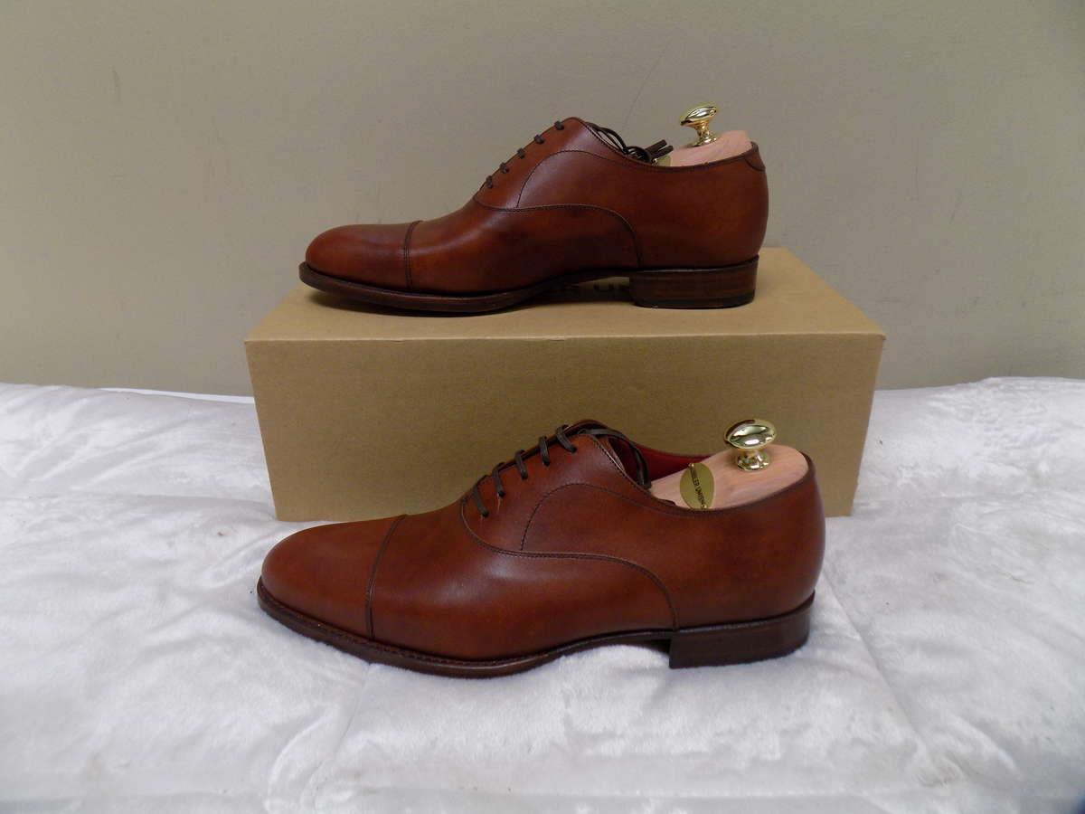 Cobbler Union Richard Museum City Men's Shoes Size UK 7.5/US 8 Cognac ...