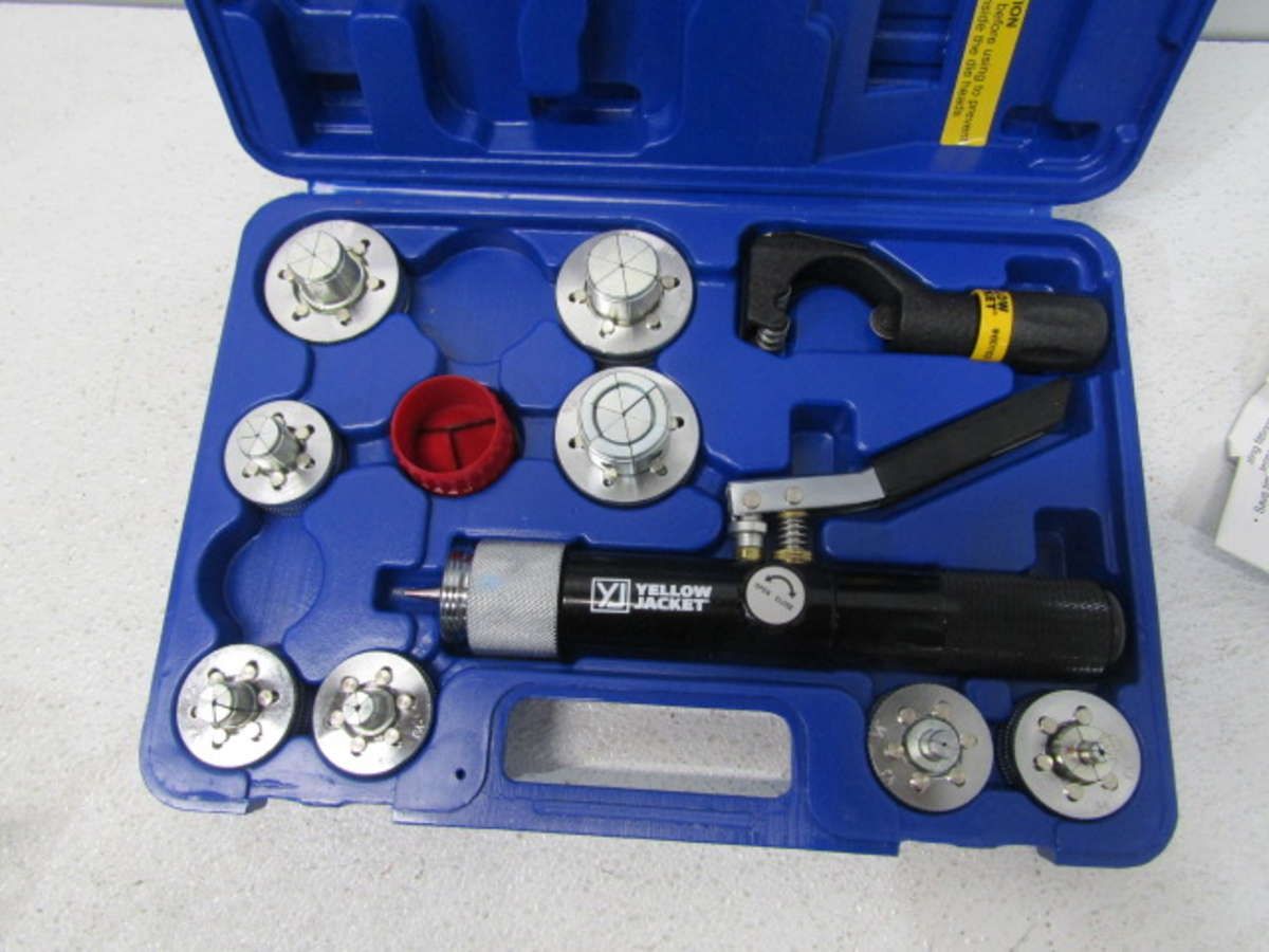 Yellow Jacket Hydraulic 3/8 To 15/8'' Tube Expander Kit 60493