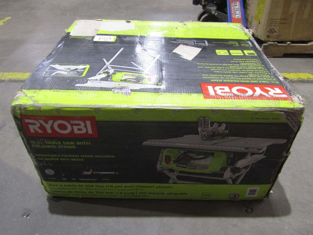 Ryobi RTS12 Folding Table Saw for sale online eBay