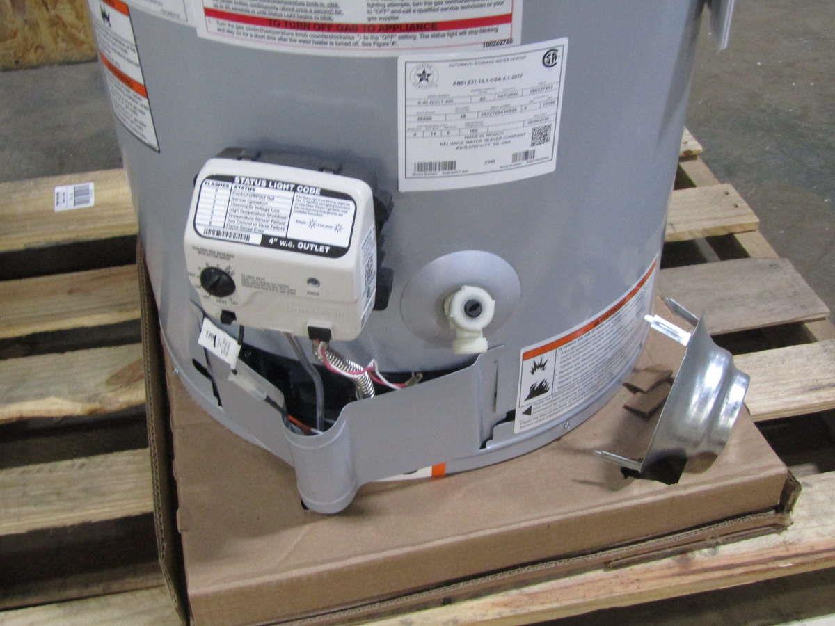reliance water heaters 6 40 eort