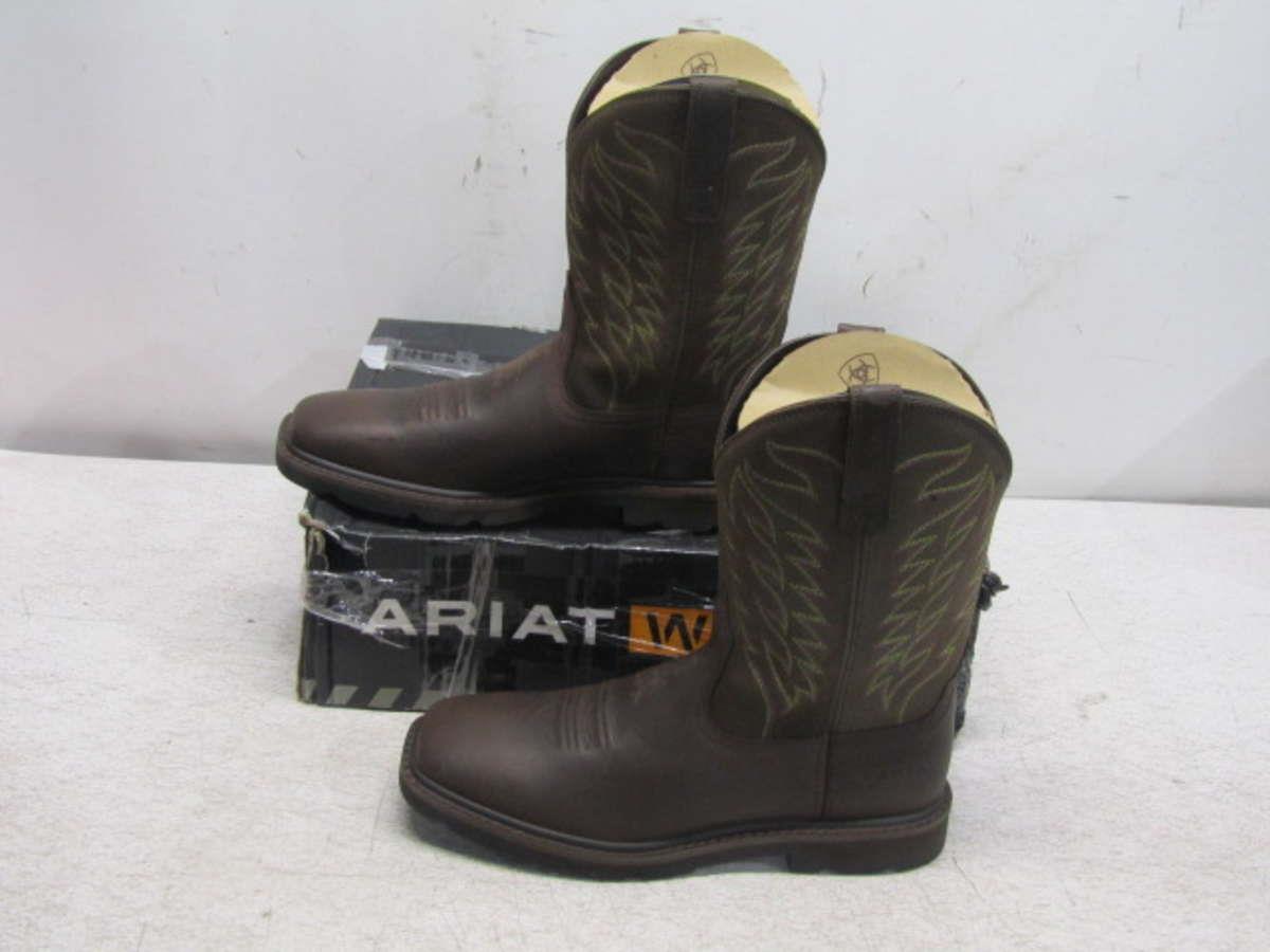 Ariat Size 11.5D Men's Brown Groundbreaker Work Boot - 10020059 ...