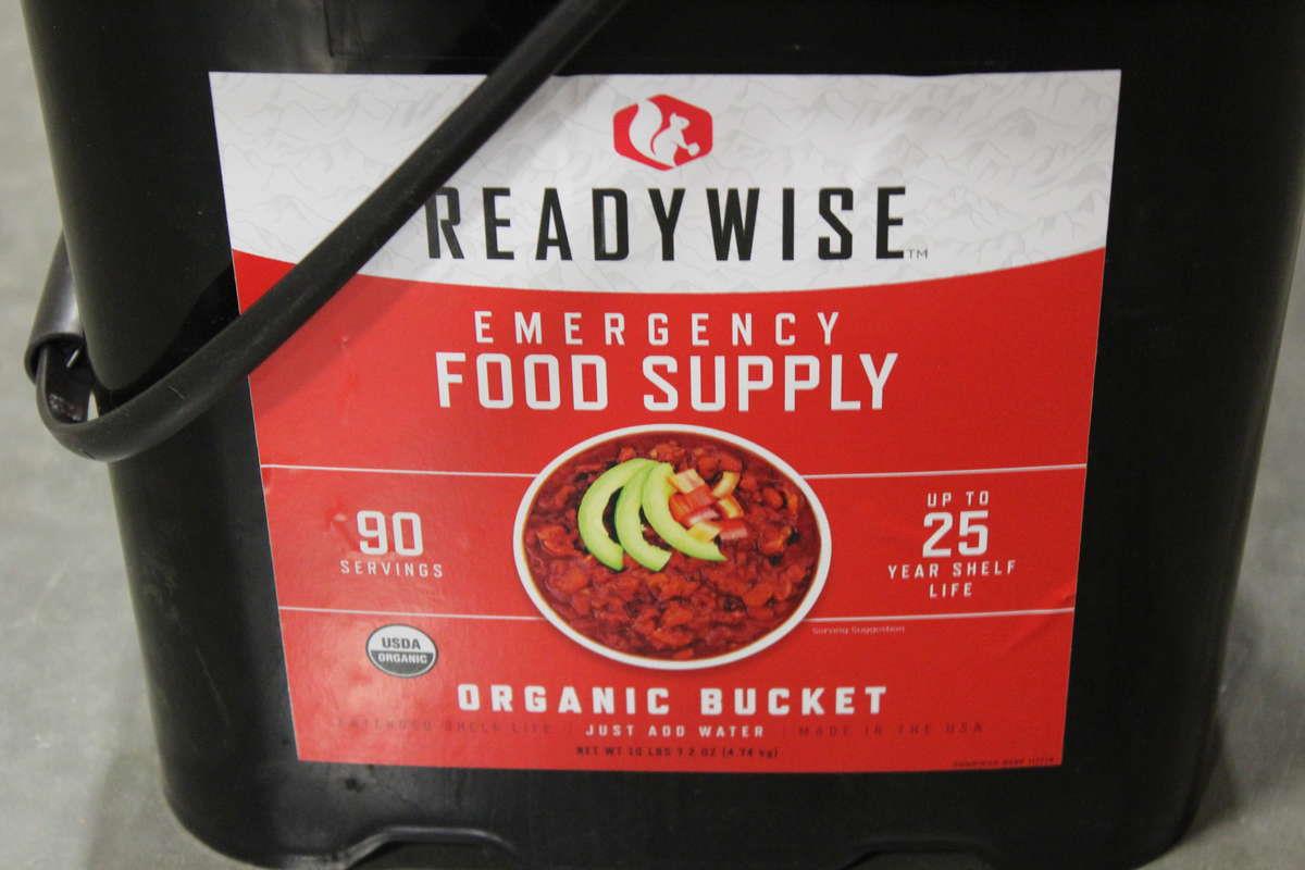 ReadyWise Emergency Food Supply, Organic Bucket eBay