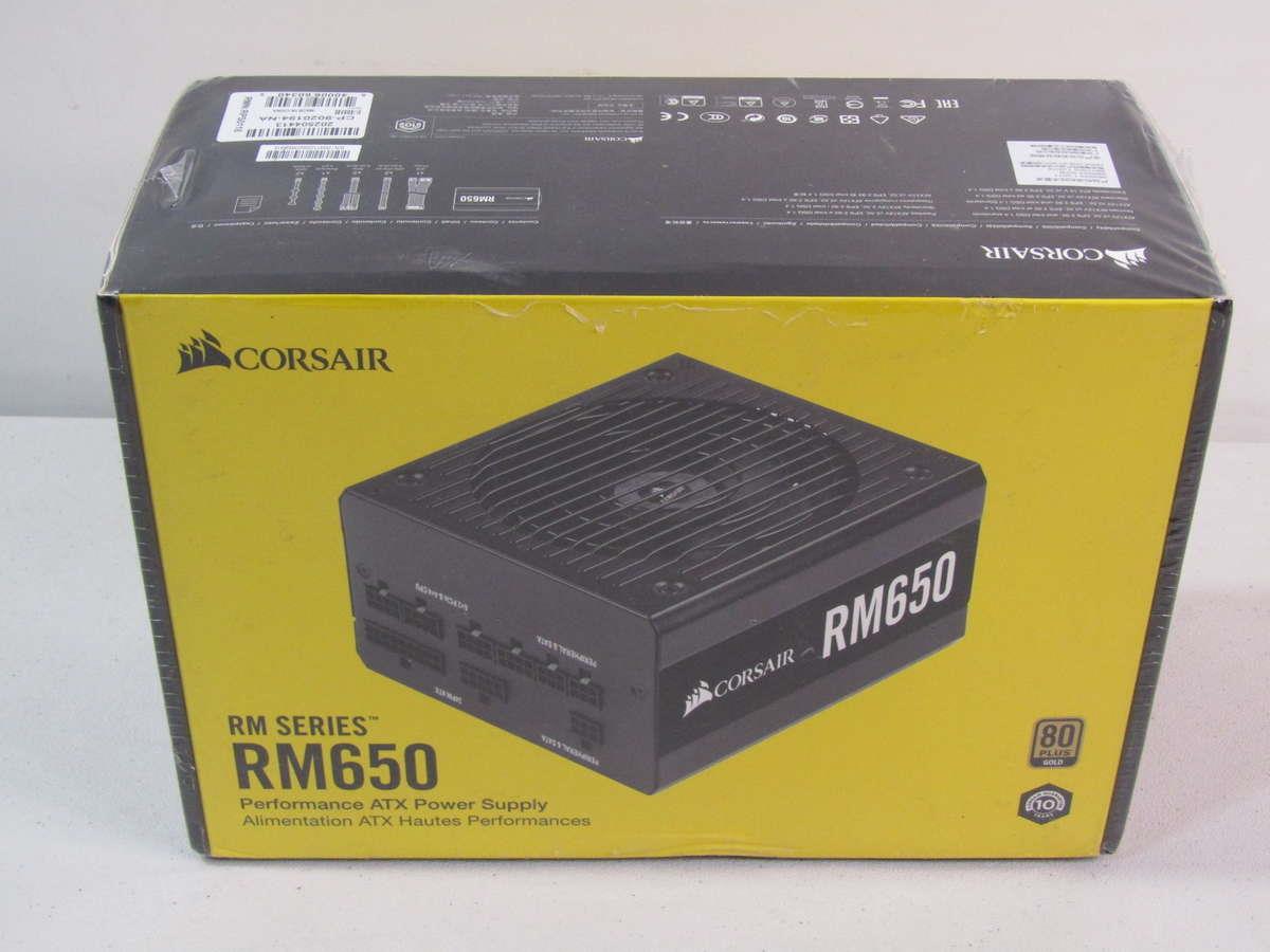 Corsair Rm650 80 Plus Gold Full Modular Performance Atx 650w Power Supply Ebay