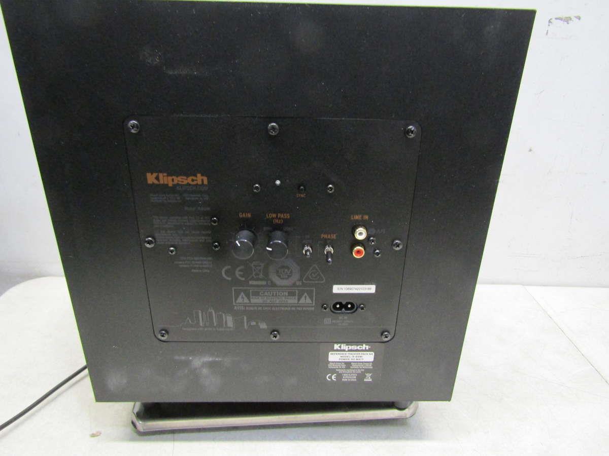 Klipsch Reference Theather Pack 5.1 Channel Surround Sound System Black 743878043211 eBay