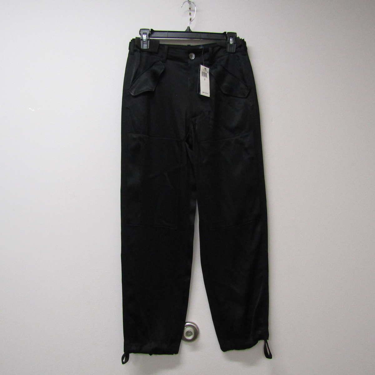 Polo Ralph Lauren Women's US 0 Satin Cargo Pant Black | eBay