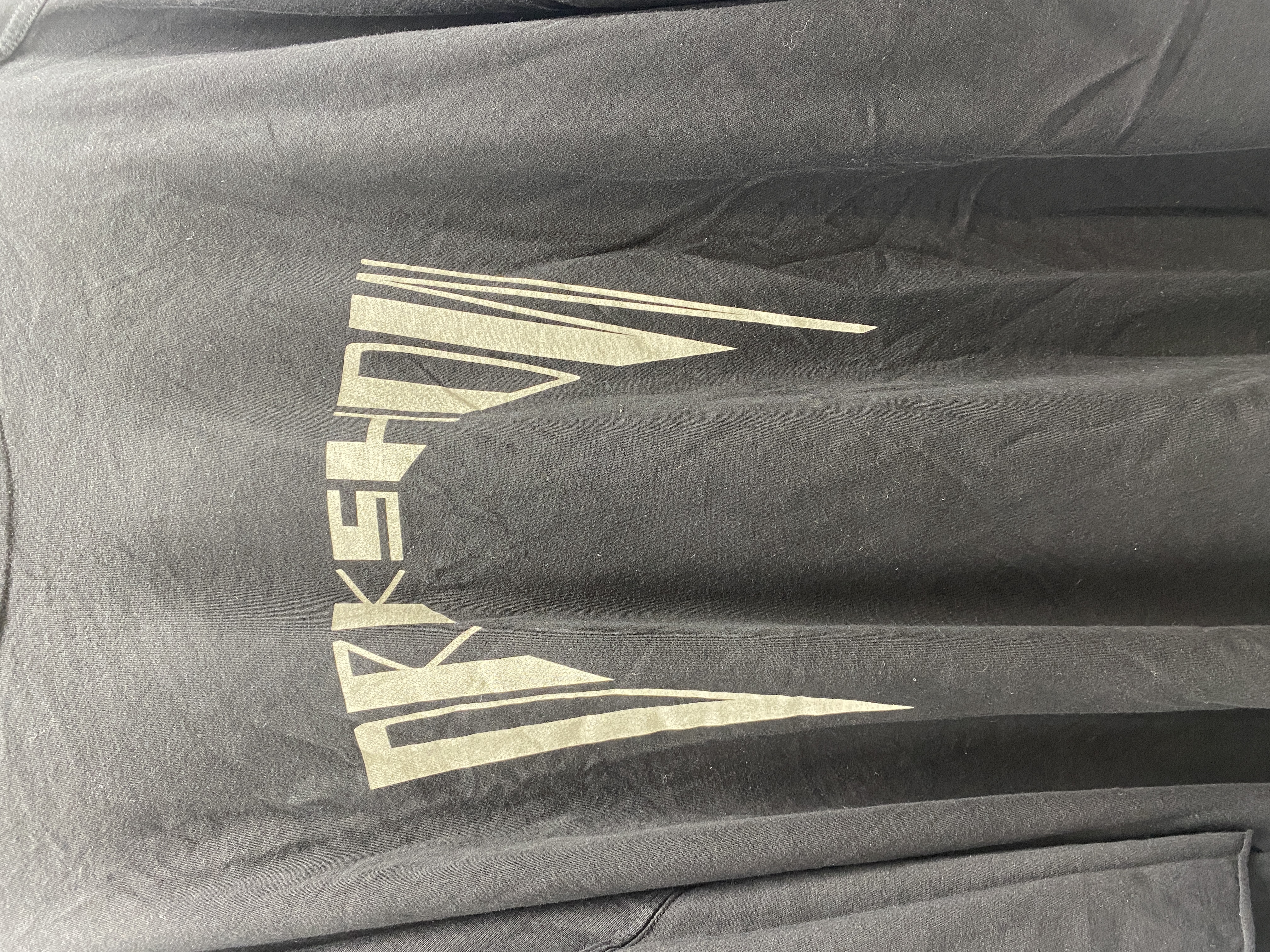 Rick Owens DRKSHDW Mens Tommy Cotton Oversized T-Shirt Size