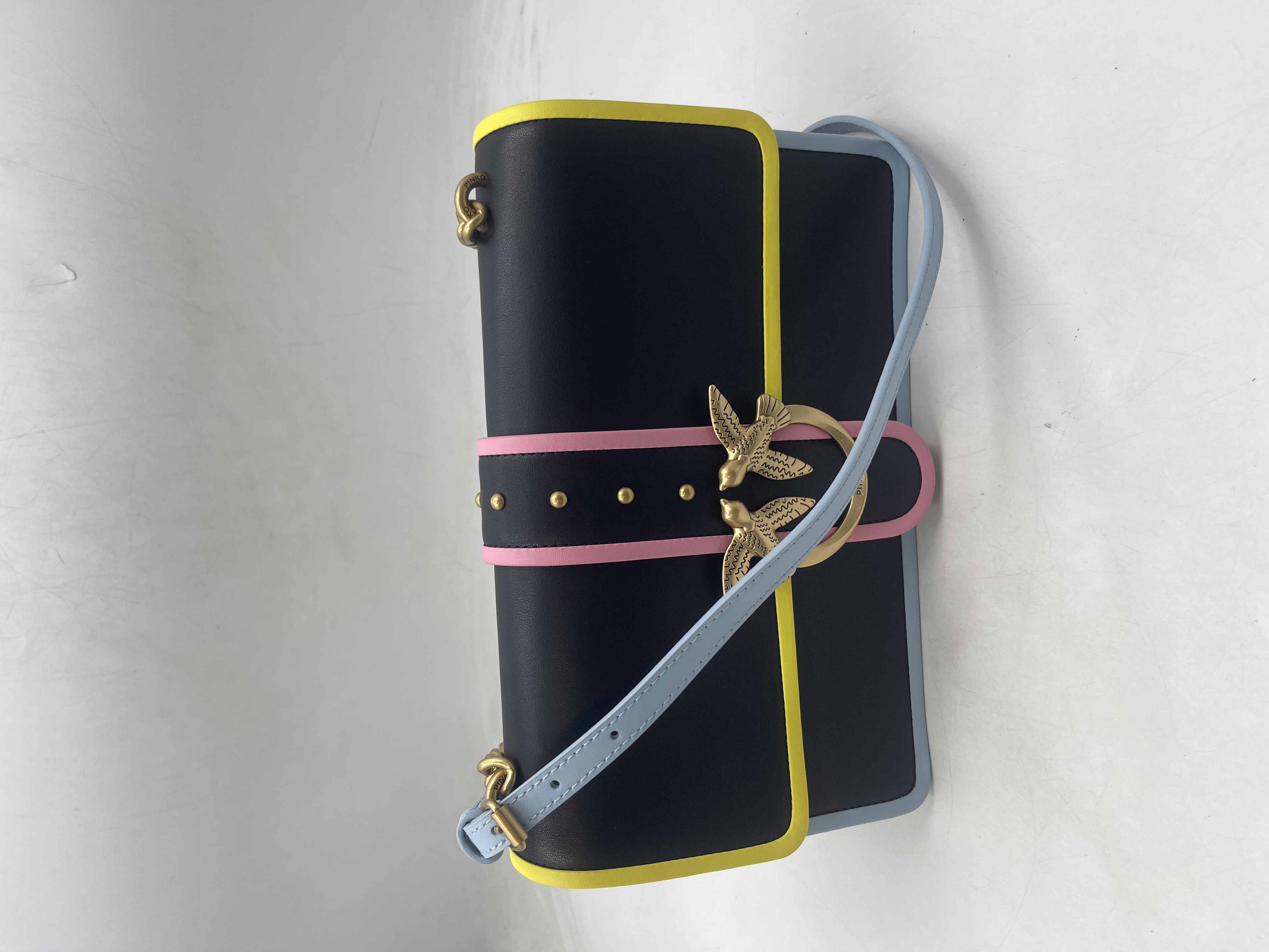 Pinko Women's Love One Classic Crossbody Bag Black Multi