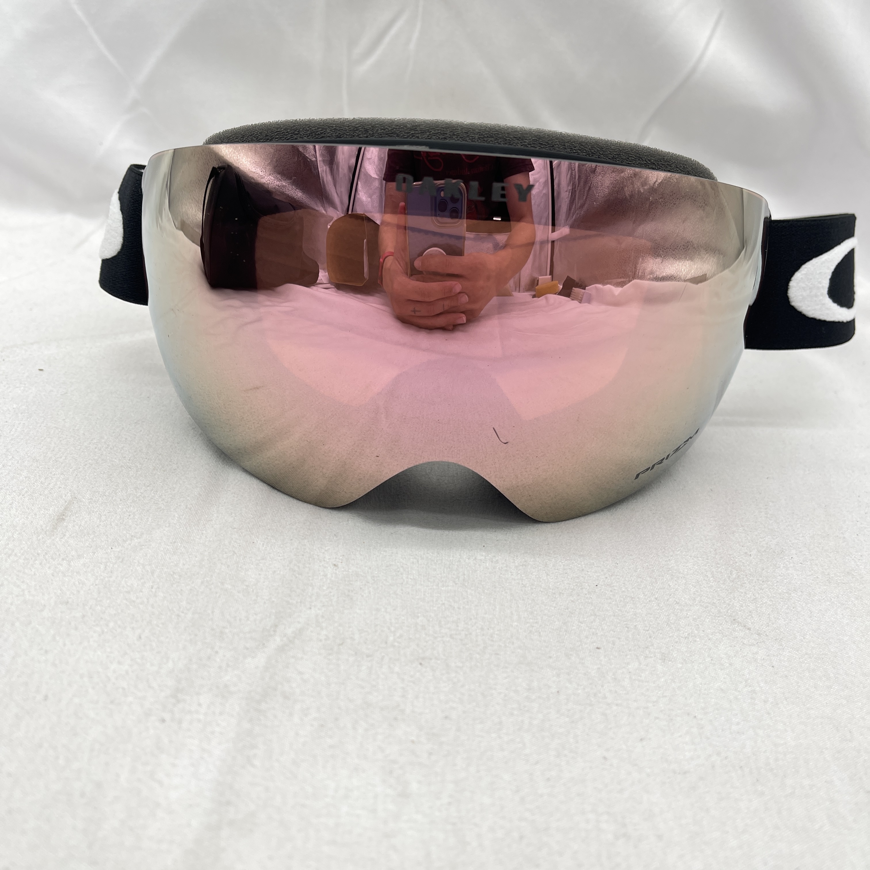 スキー・スノーボードアクセサリー OAKLEY FLIGHT DECK M ROSE GOLD IRIDIUM Oakley Flight Deck™ M Snow Goggles - Matte Black - Prizm