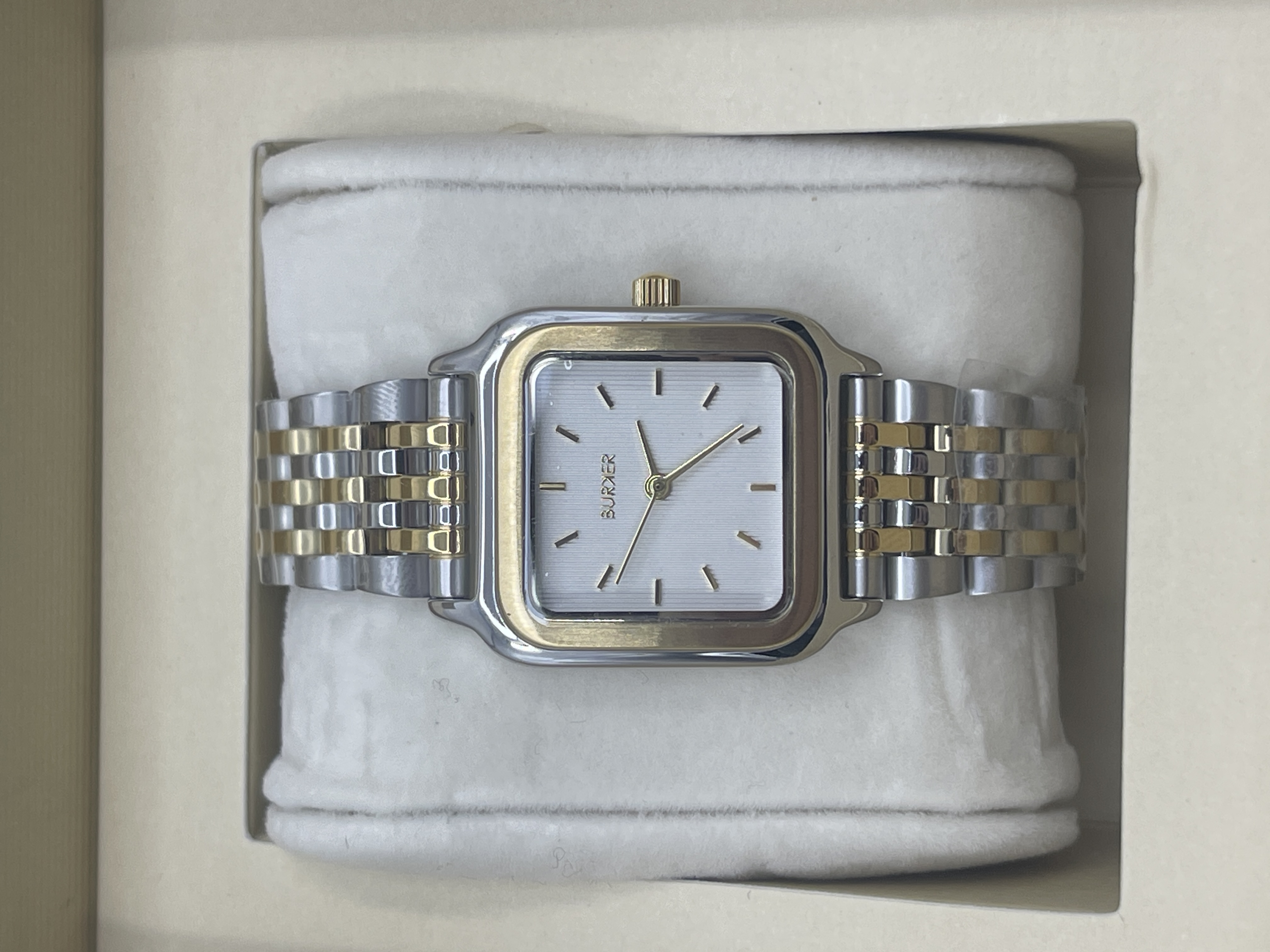 No-brand Women\'s Silver and Gold Watch Vintage interchangeable Watch - Gold/Silver with... | Depop main image 2