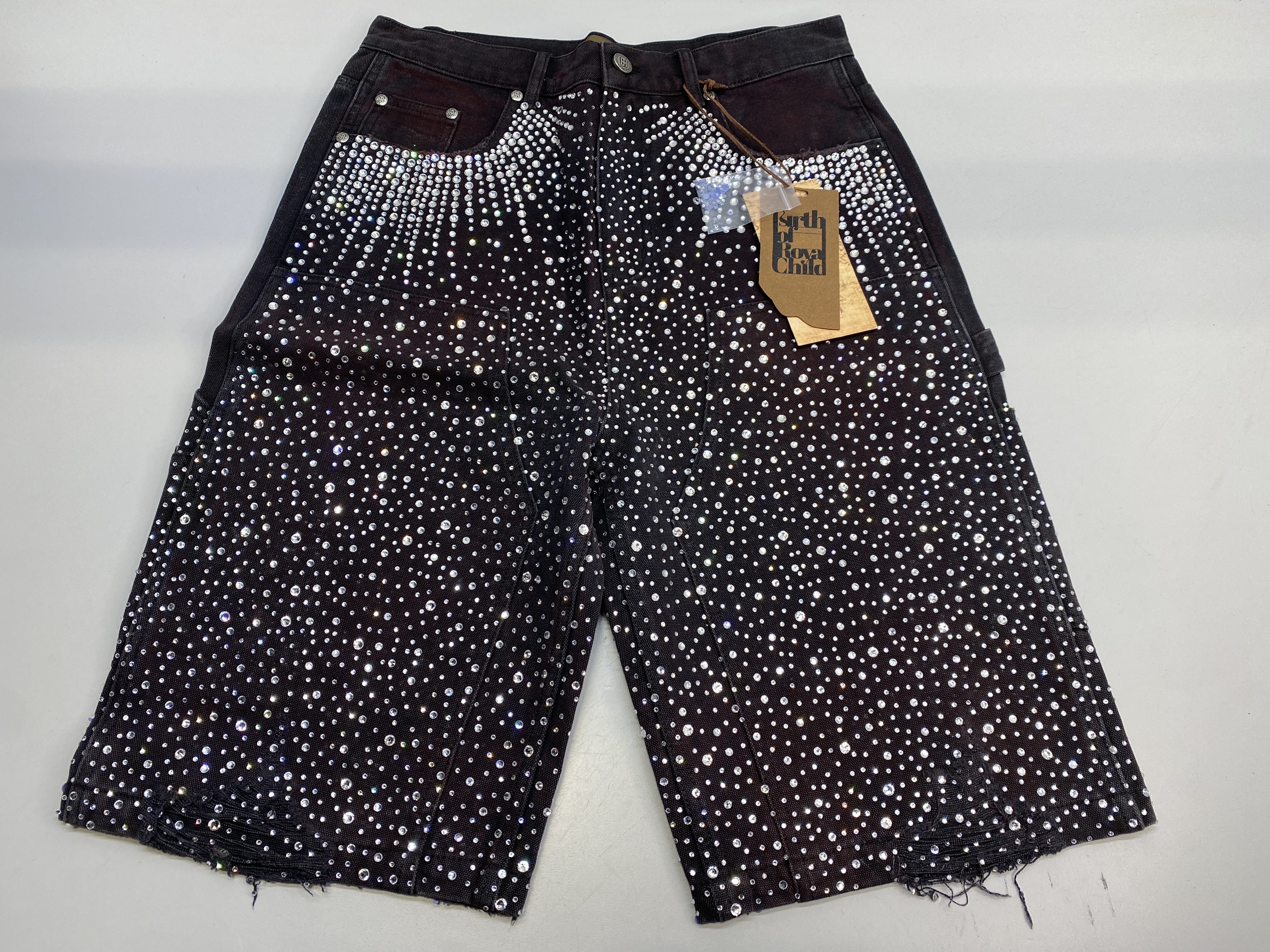 Birth Of Royal Child Mens Jort Short Black Size M 20K Diamond