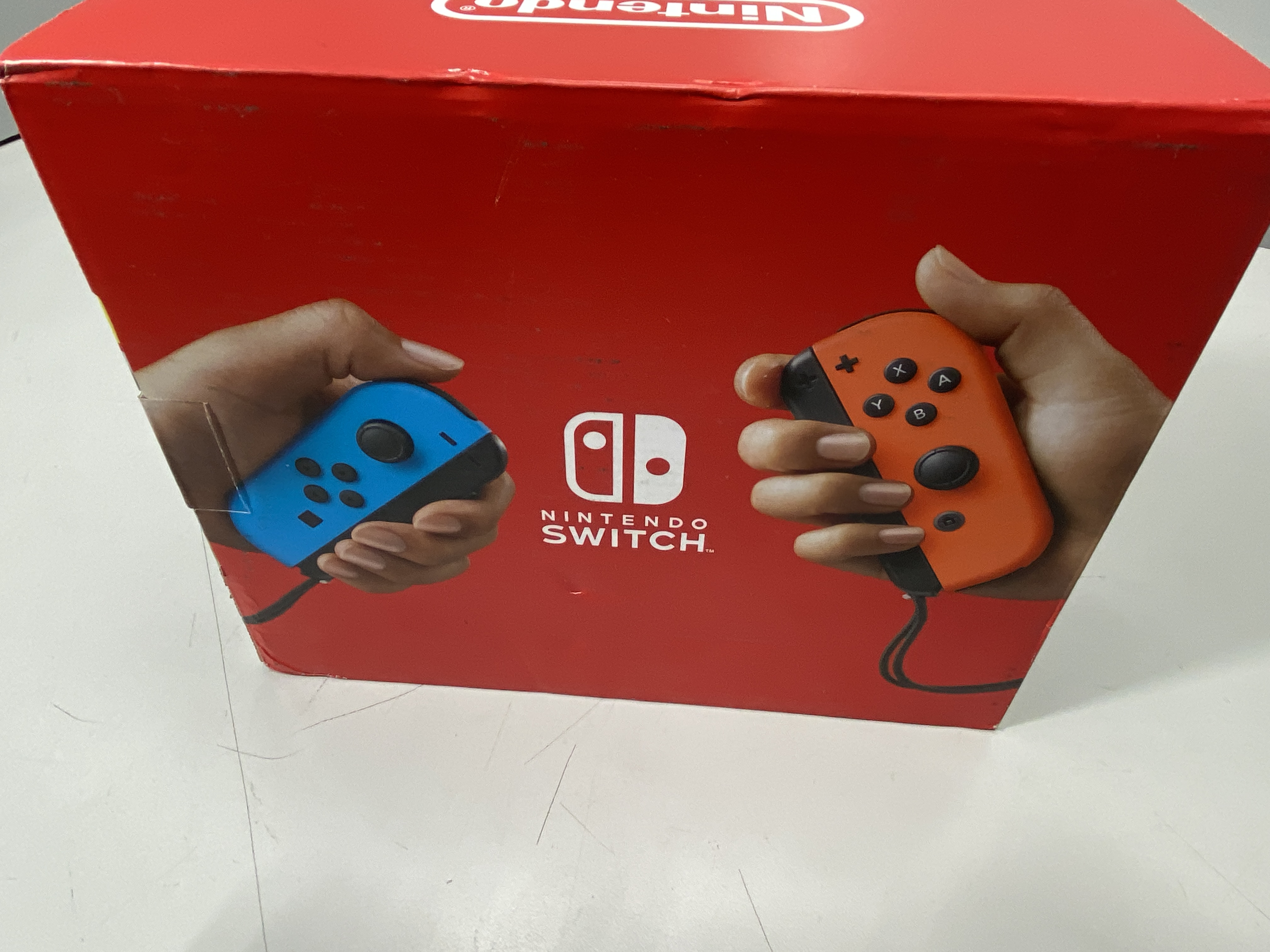 Nintendo Switch with Neon Blue/Red Joy-Con HAC-001 Japanese Nintendo Switch with Neon Blue/Red Joy-Con HAC-001 Japanese