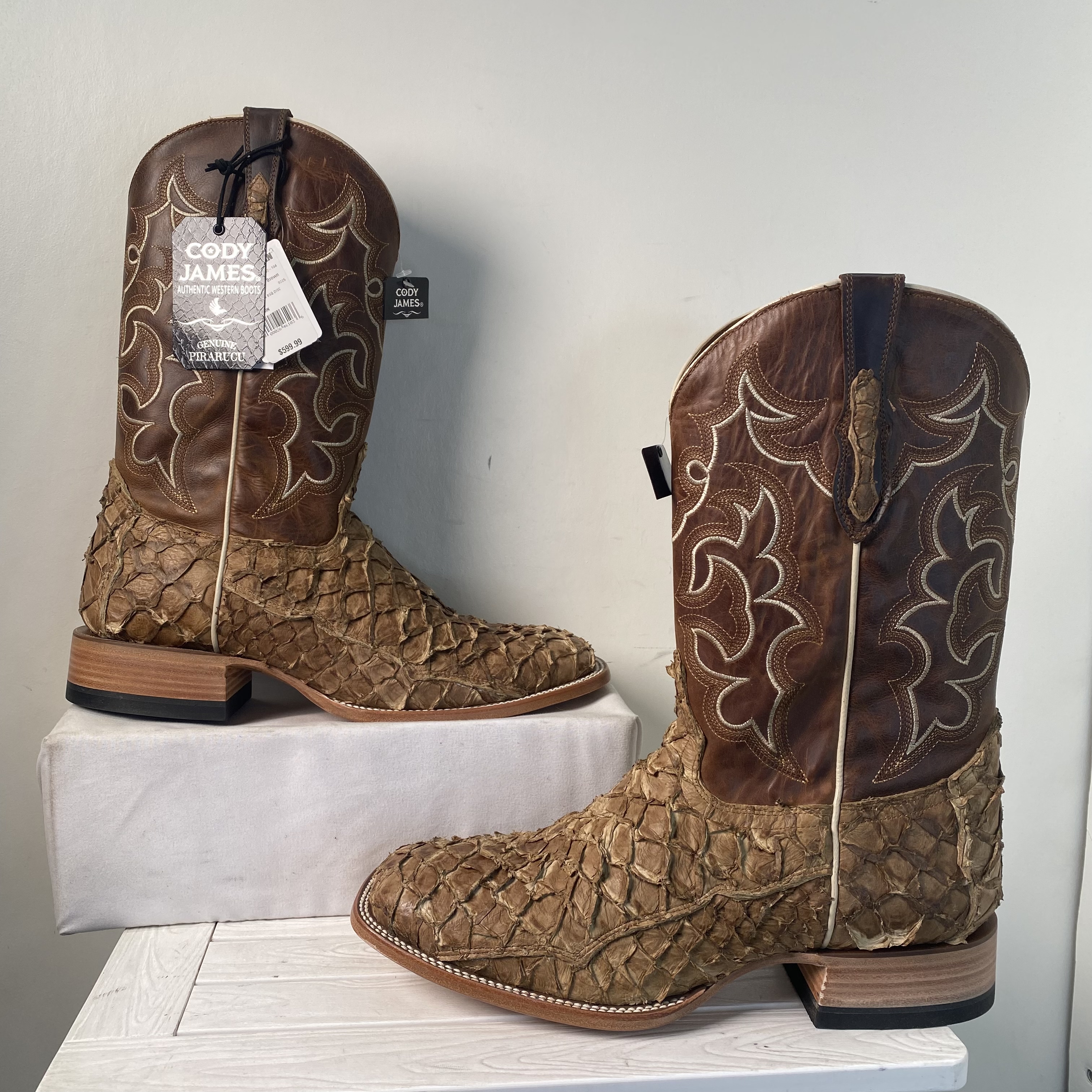 Pirarucu Cody James exotic boots 9D Cody James Men main image 3