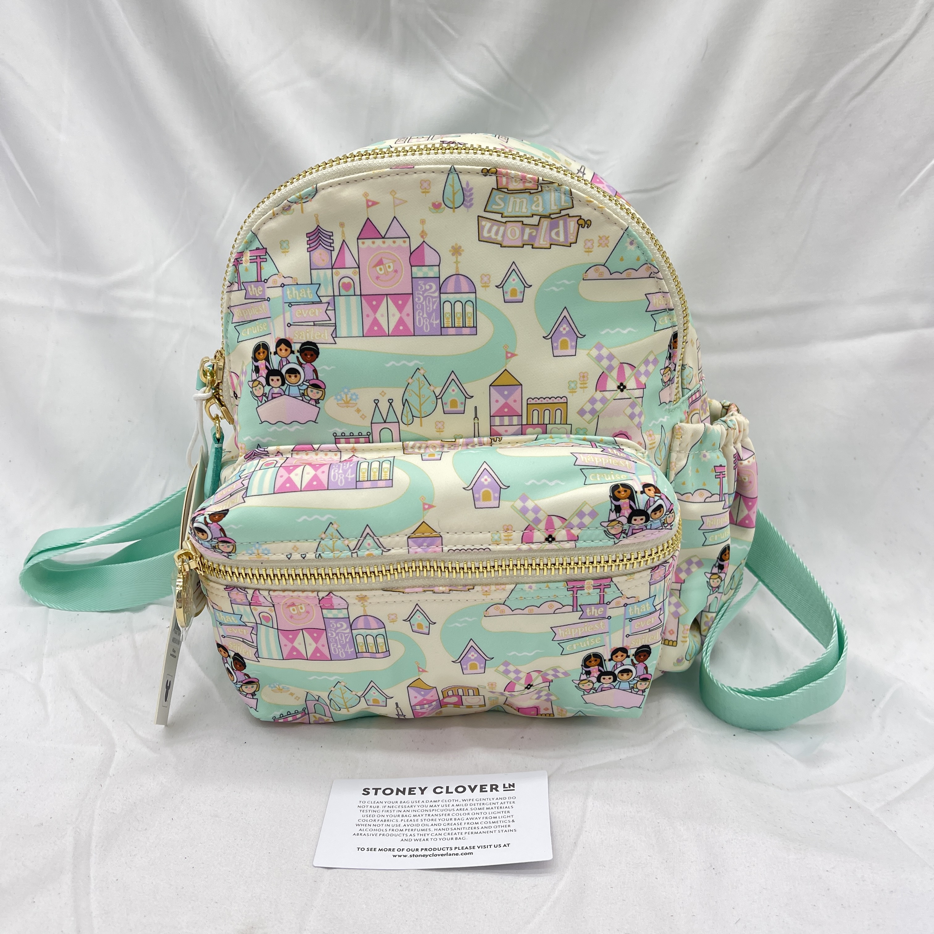 Stoney Clover Lane X Disney Its A Small World Mini Backpack  display picture 1