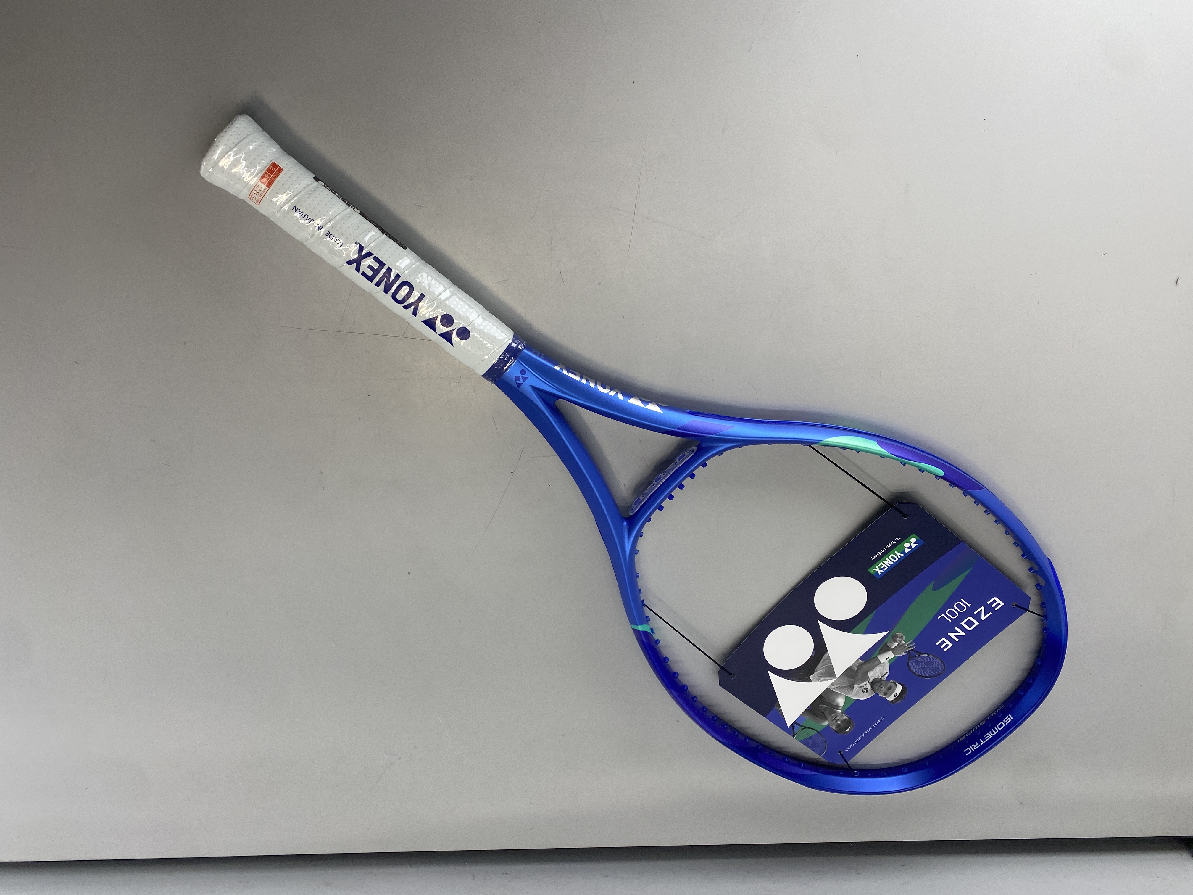 【整理品】2025年発売 YONEX EZONE 100L ブラストブルー Yonex Ezone 100L 8th Gen 2025 Blast Blue Unstrung 4 1/4 27