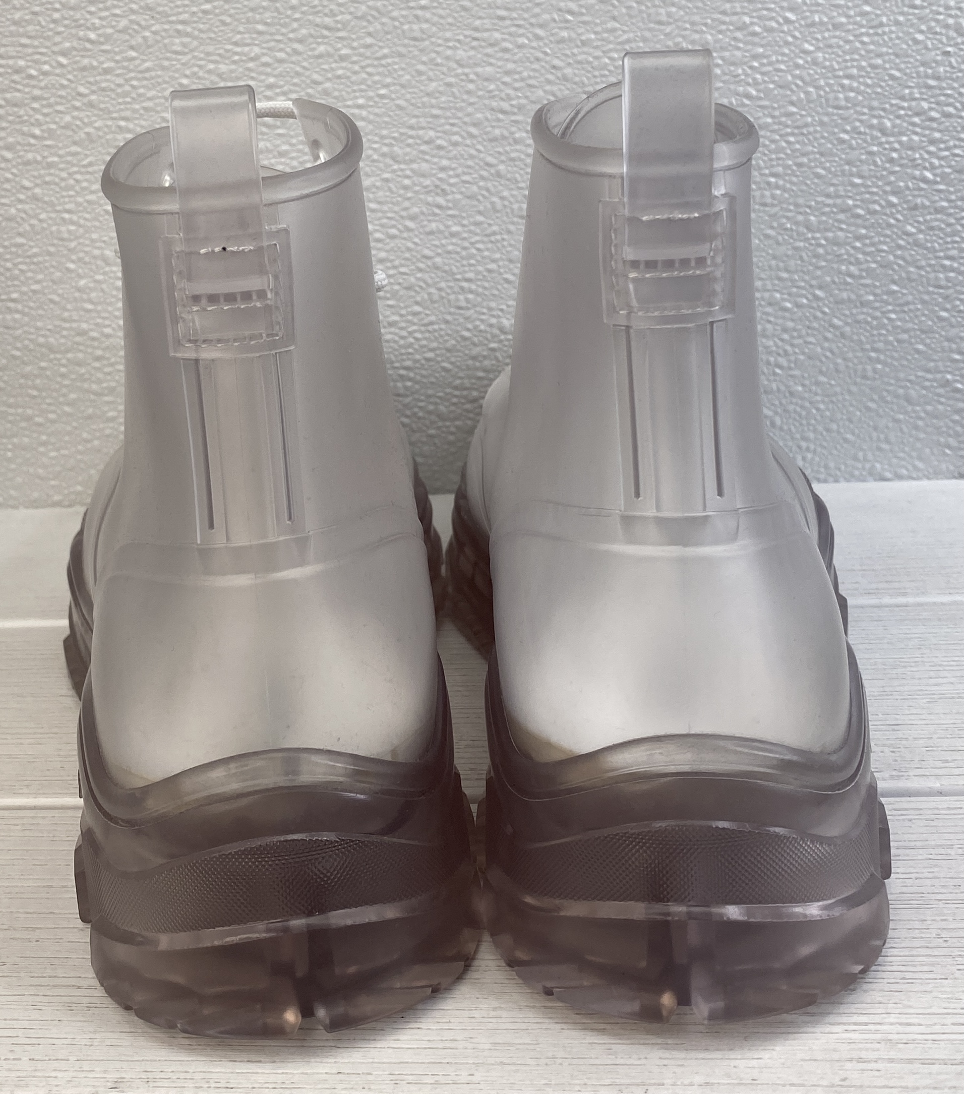 DIOR TRANSPARENT ANKLE BOOT! Men 43/US10 Boots Dior Shoes Transparent Dior Homme Boots 43 main image 3