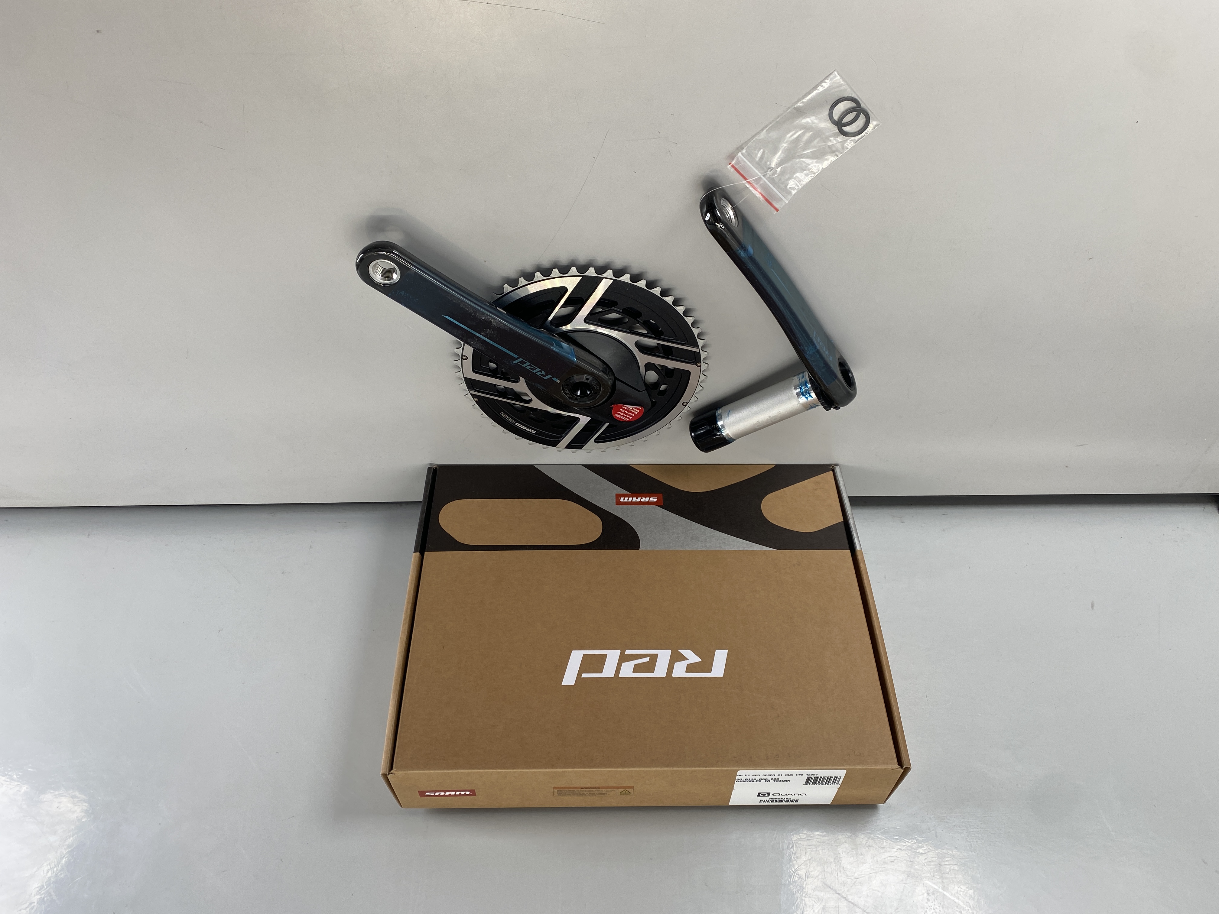 SRAM RED AXS Power Meter Crankset 170mm 8-Bolt Direct | eBay
