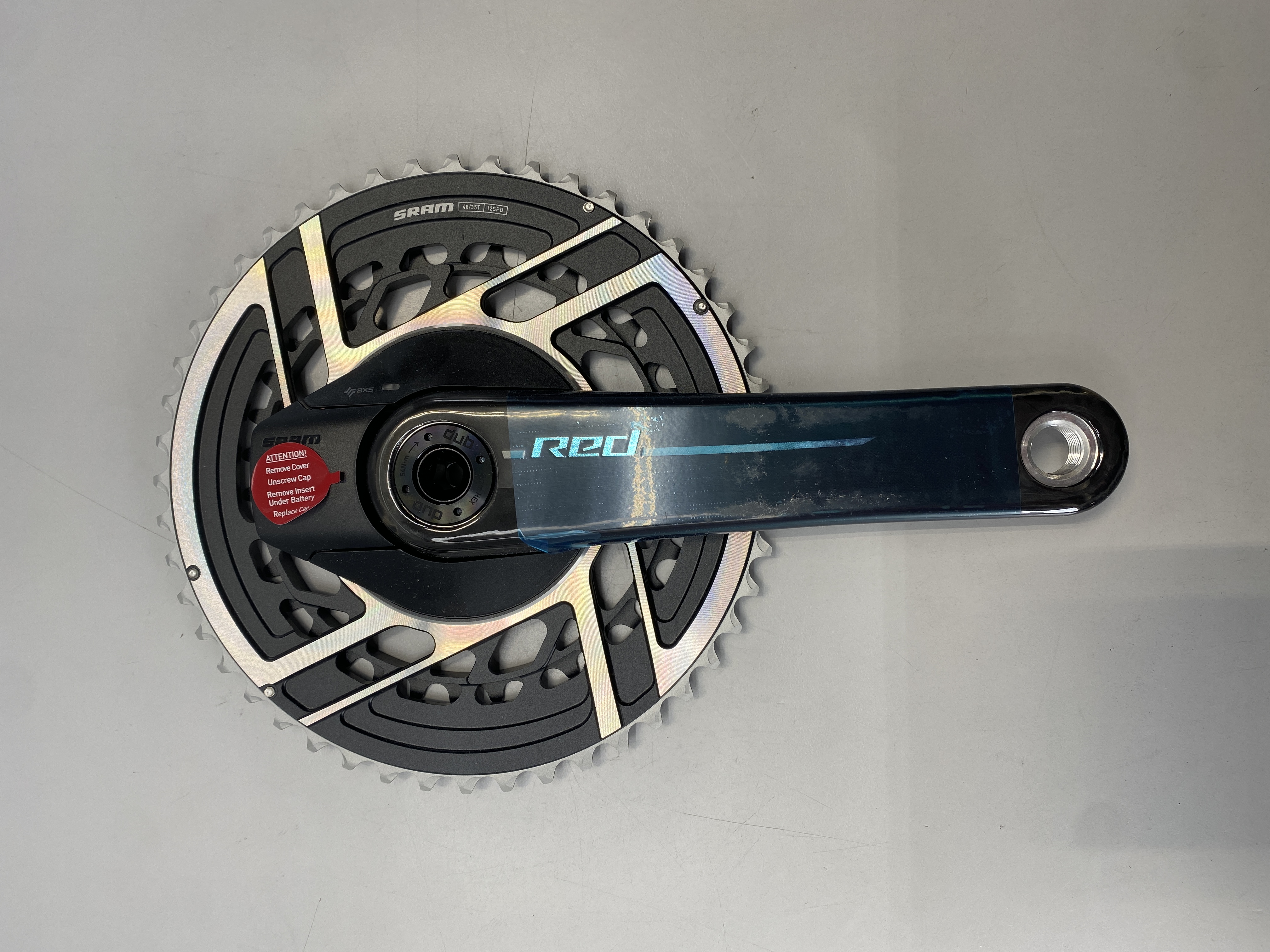 SRAM RED AXS Power Meter Crankset 170mm 8-Bolt Direct | eBay