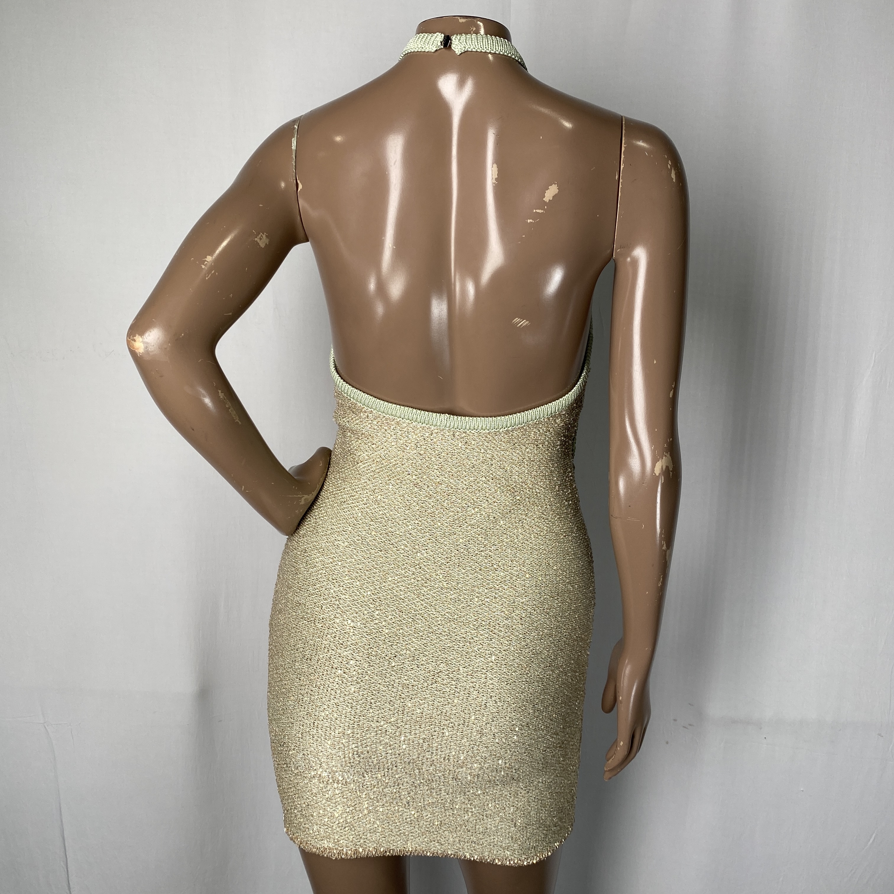 green emerald velvet dress Hannah Mini Dress main image 0