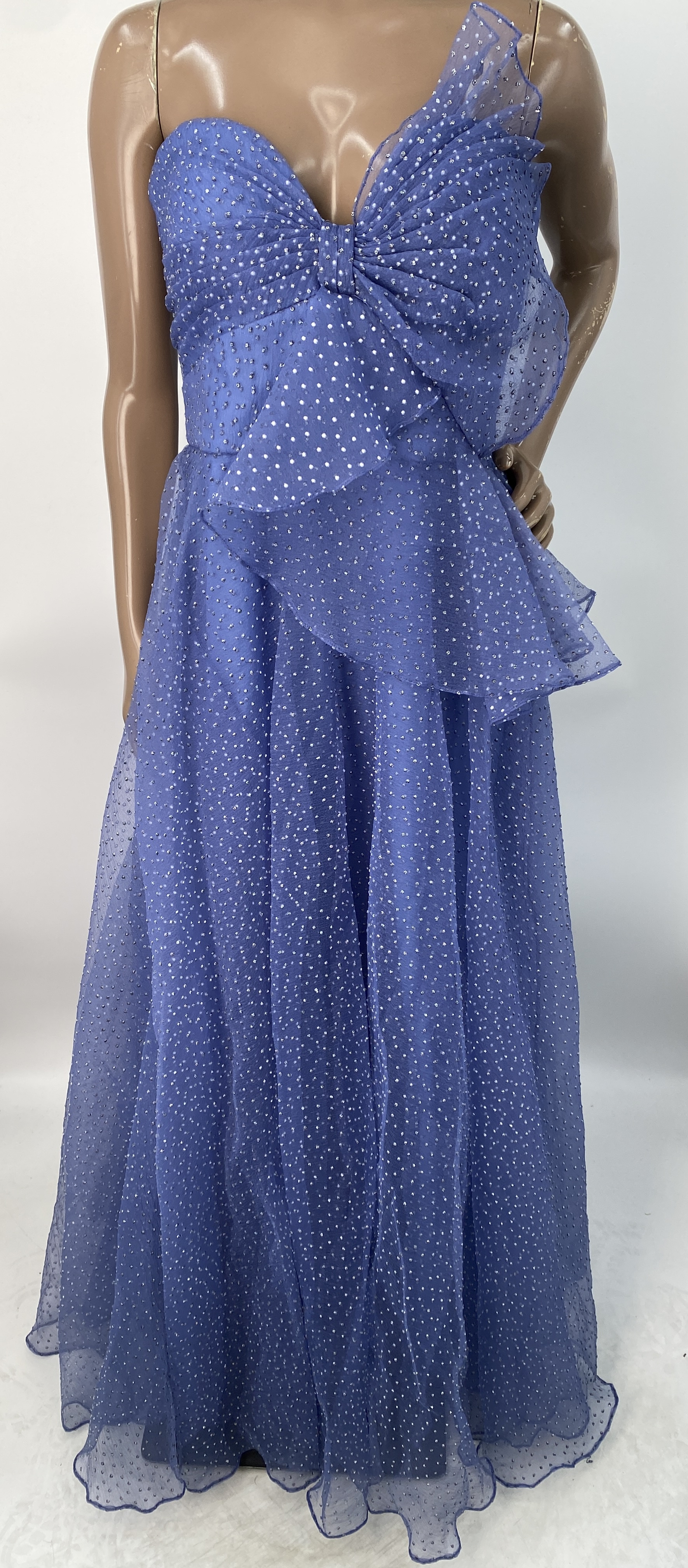 periwinkle floor length dress Periwinkle Contrast Ribbon Trim Maternity Maxi Dress – PinkBlush