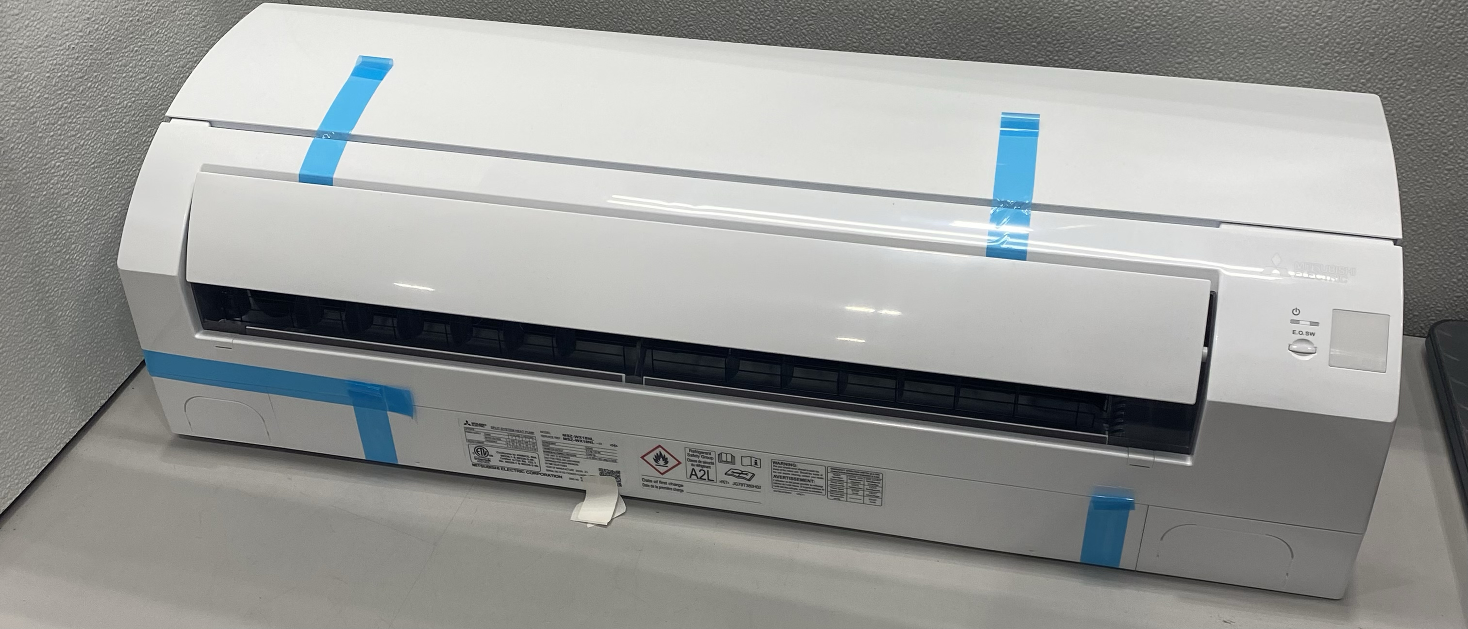 Mitsubishi MSZ-WX18NLB 18,000 BTU Wall Mounted Indoor Unit - R454B