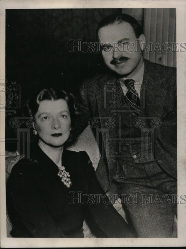 1937 Press Photo Mr Earnest Simpson former husband of the Duchess of ...