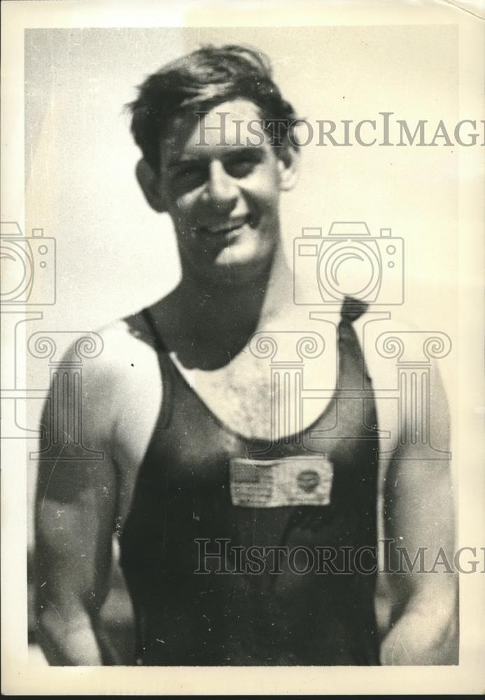 1940 Press Photo Ralph Flanagan, Olympic diving star, weds diver Ruth ...