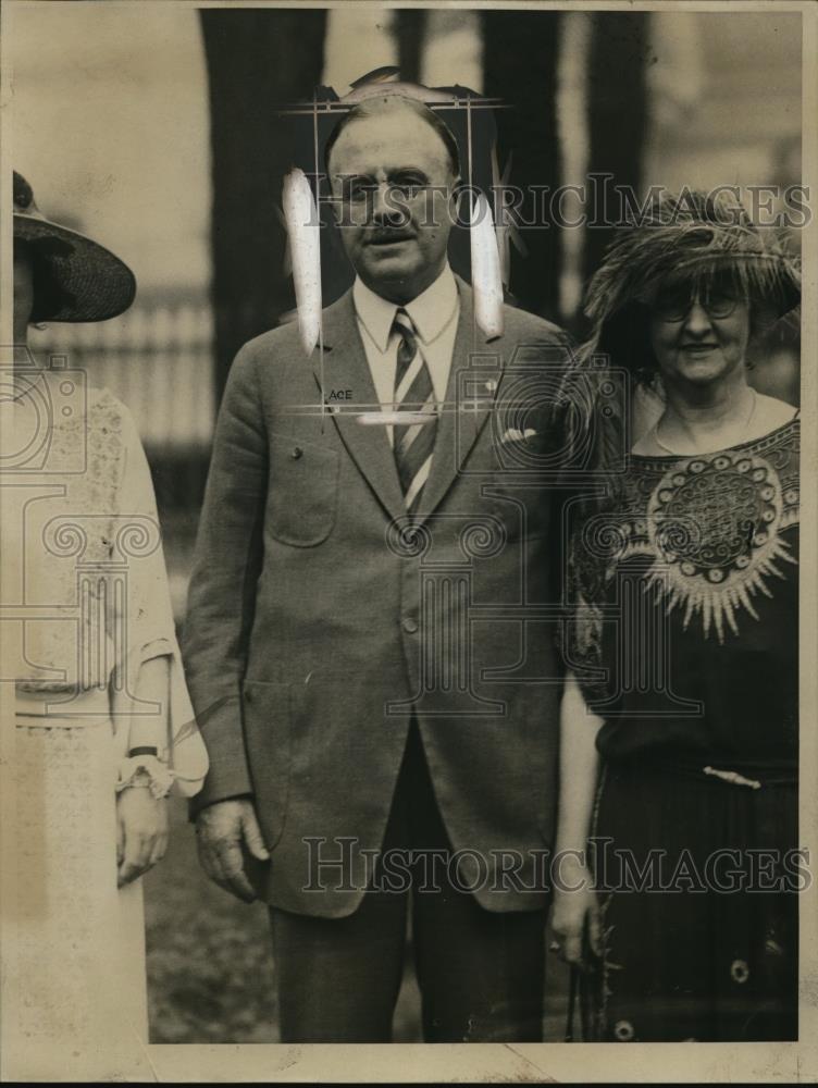 1923 Press Photo John F. Hylan Mayor of New York and Mrs. Hylan ...