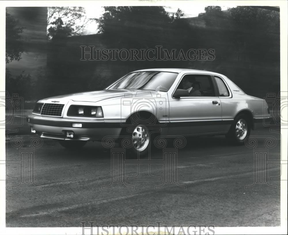 1963 Press Photo Thunderbird Turbo Coupe with 2.3-liter, 145