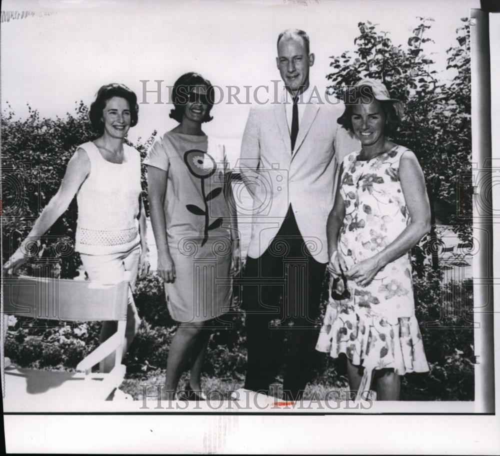 1965 Press Photo Mrs. Robert S. Kennedy, Mr & Mrs. Jim ...